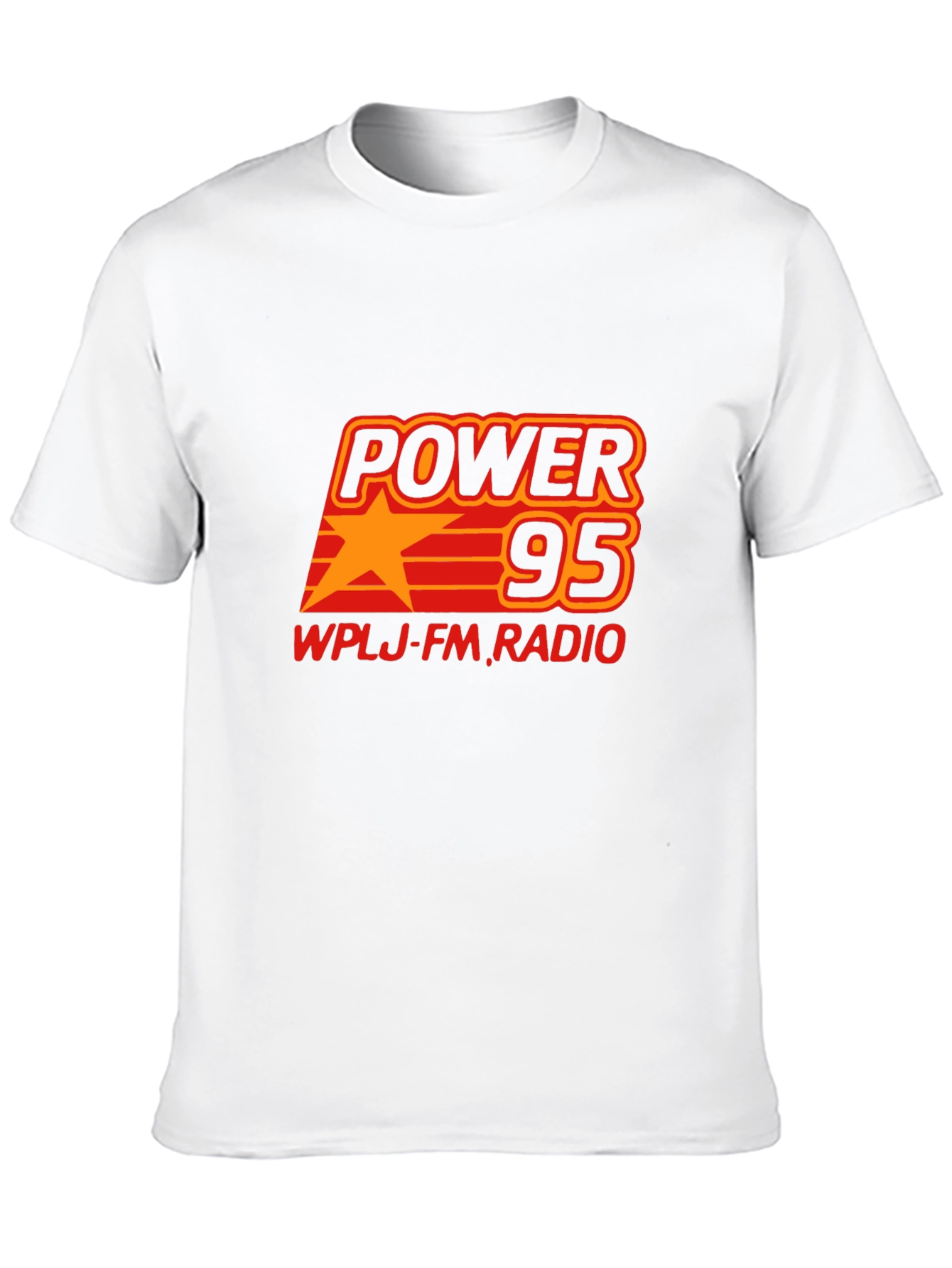 Power 95 WPLJ FM Radio Black T-Shirt
