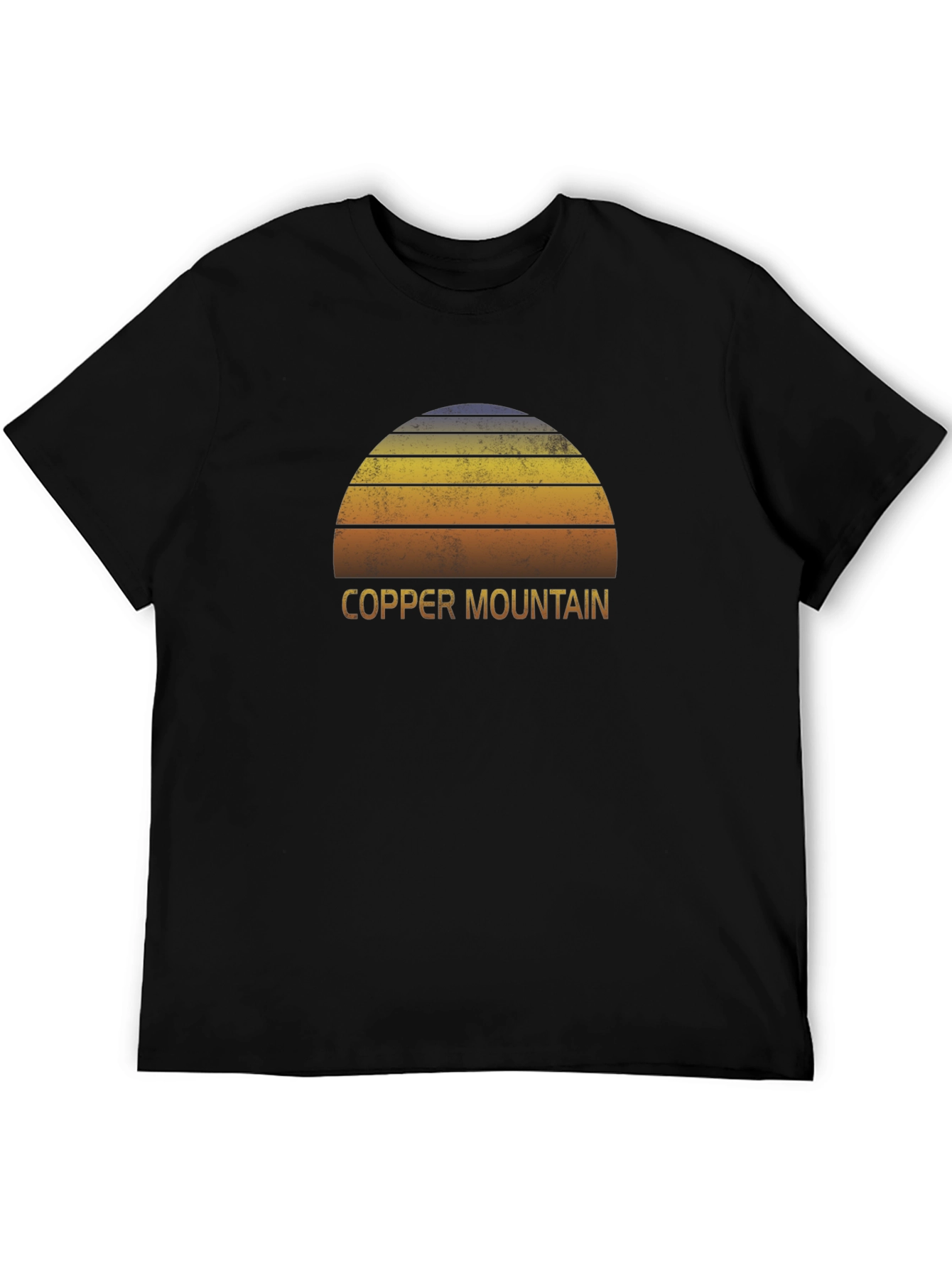 Copper Mountain Retro Sunset Graphic T-Shirt