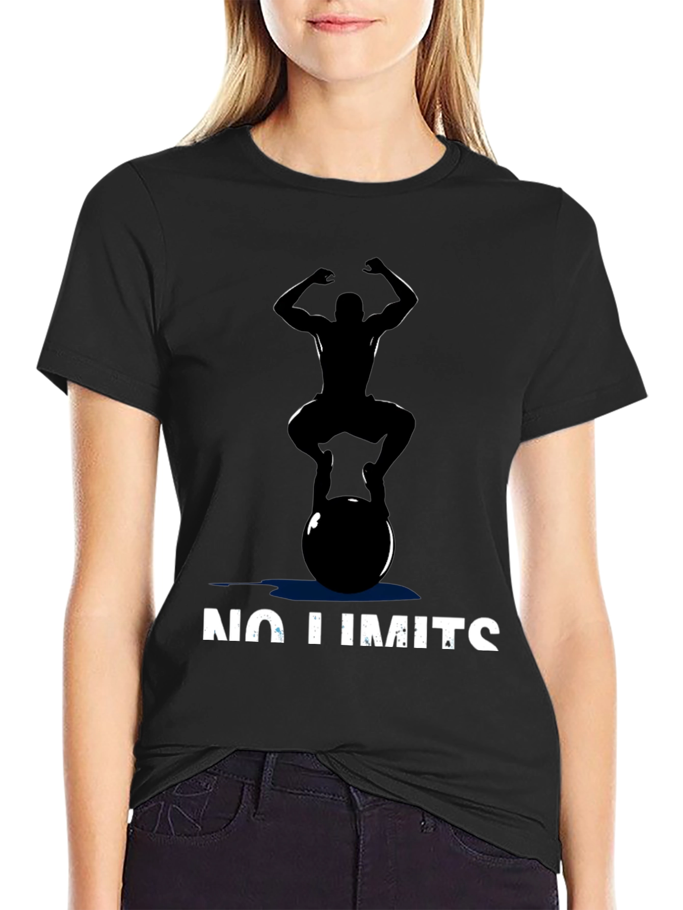 No Limits Fitness Graphic Tee