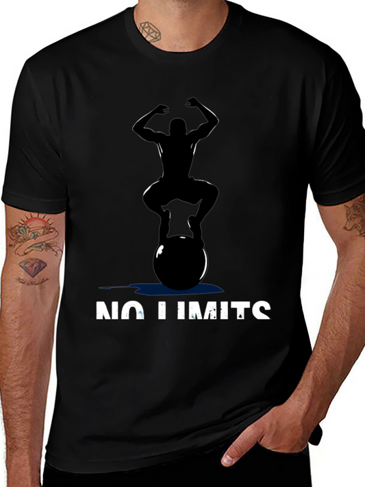 No Limits Fitness Graphic Tee