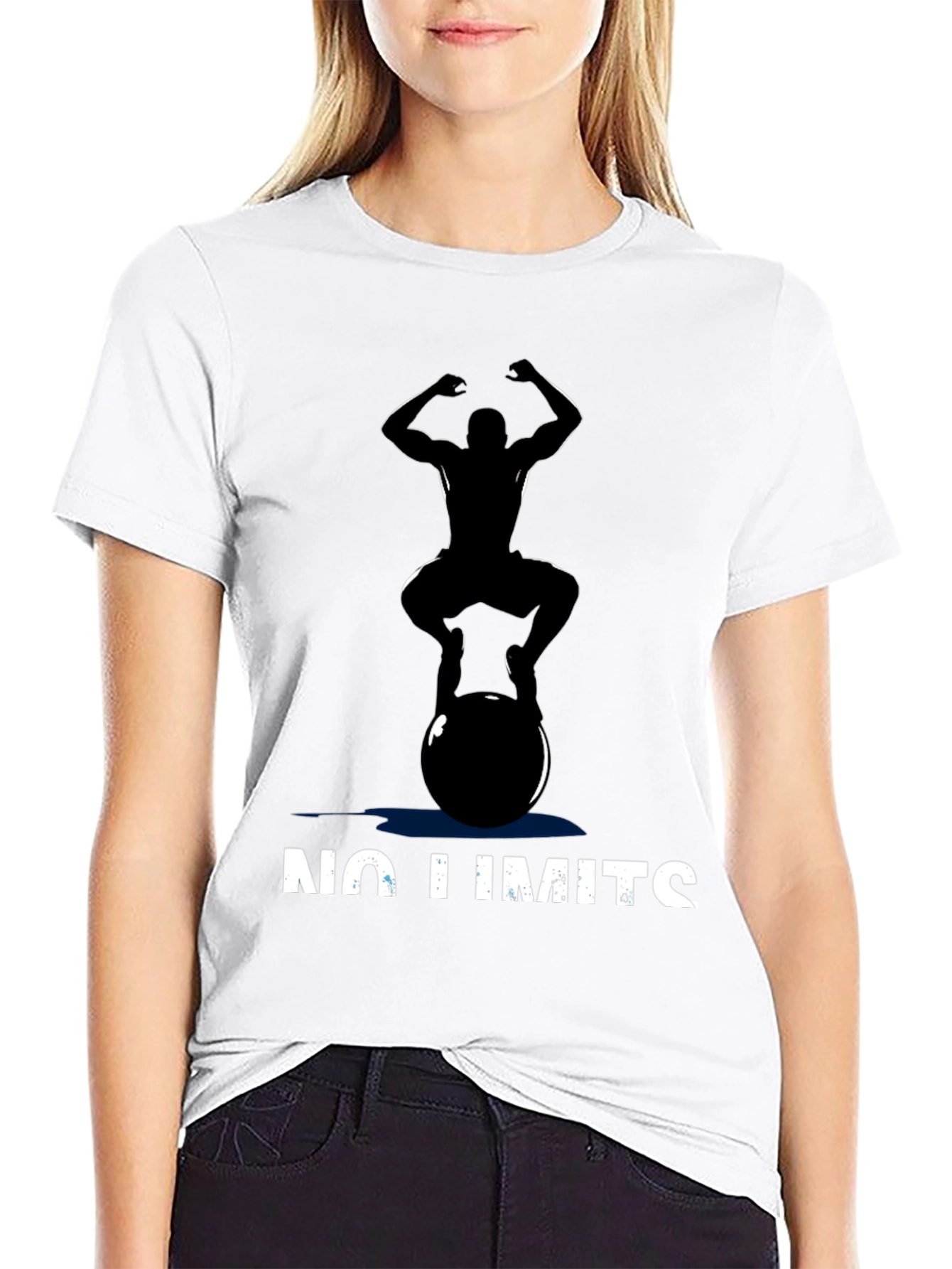 No Limits Fitness Graphic Tee