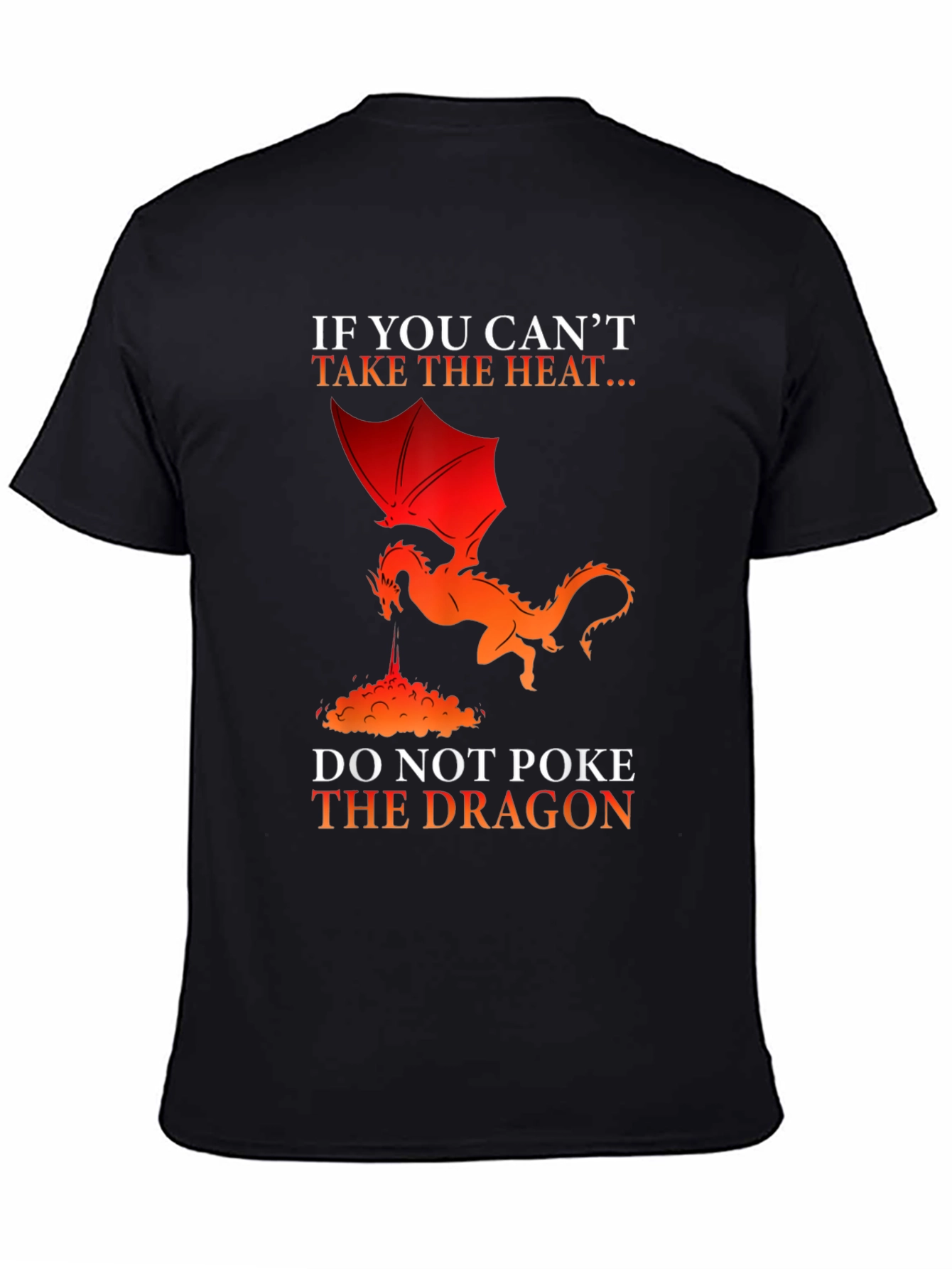 Dragon Graphic T-Shirt - Heat Warning Tee