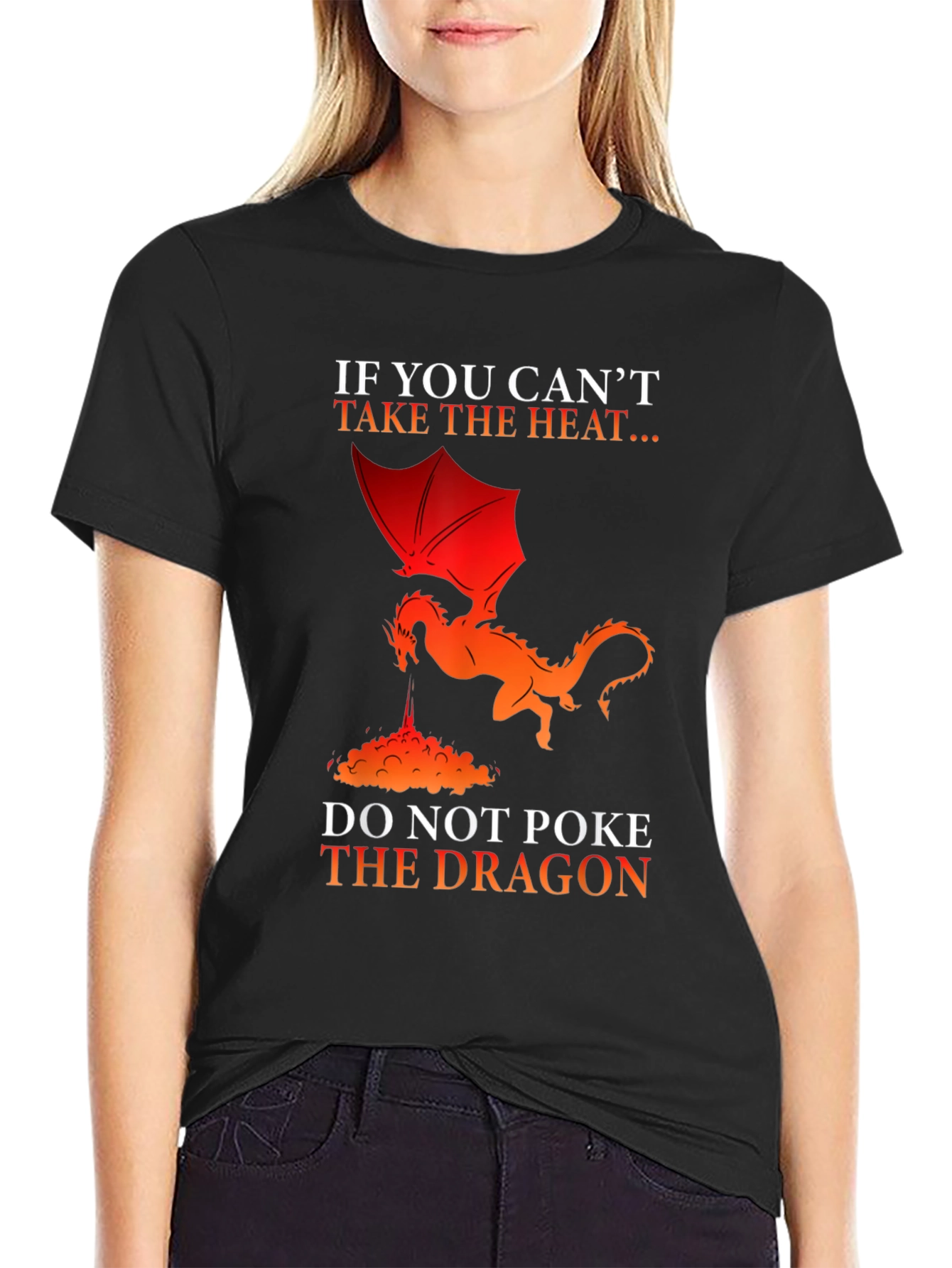 Dragon Graphic T-Shirt - Heat Warning Tee