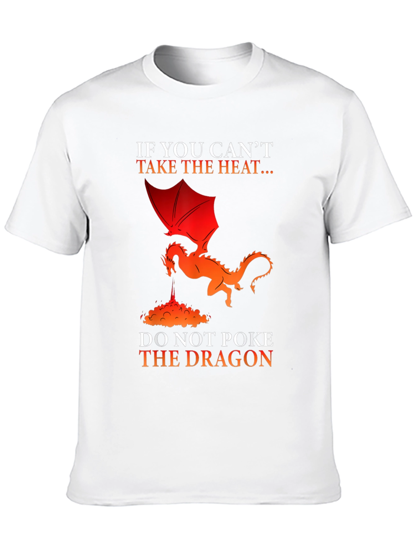 Dragon Graphic T-Shirt - Heat Warning Tee