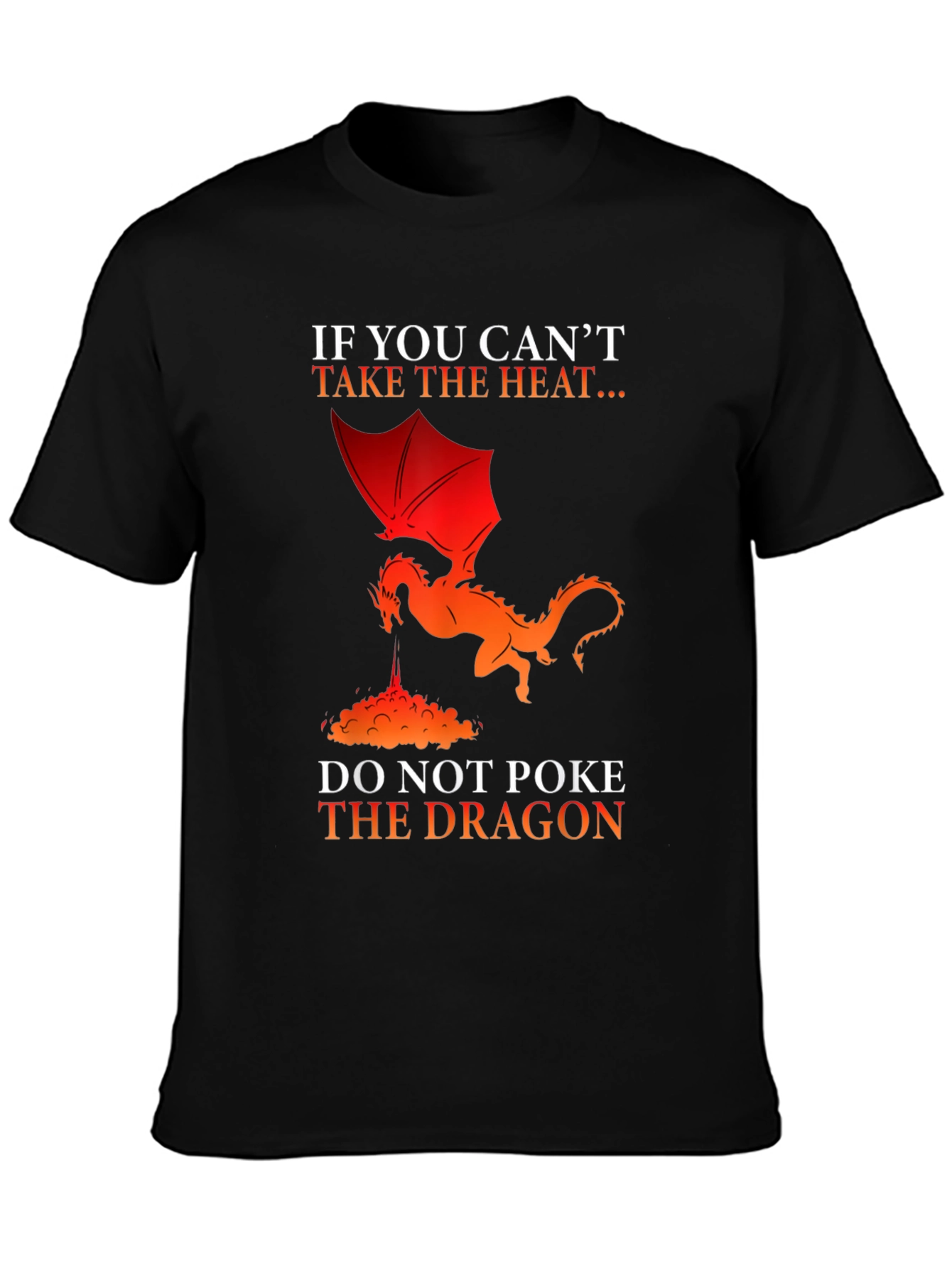 Dragon Graphic T-Shirt - Heat Warning Tee