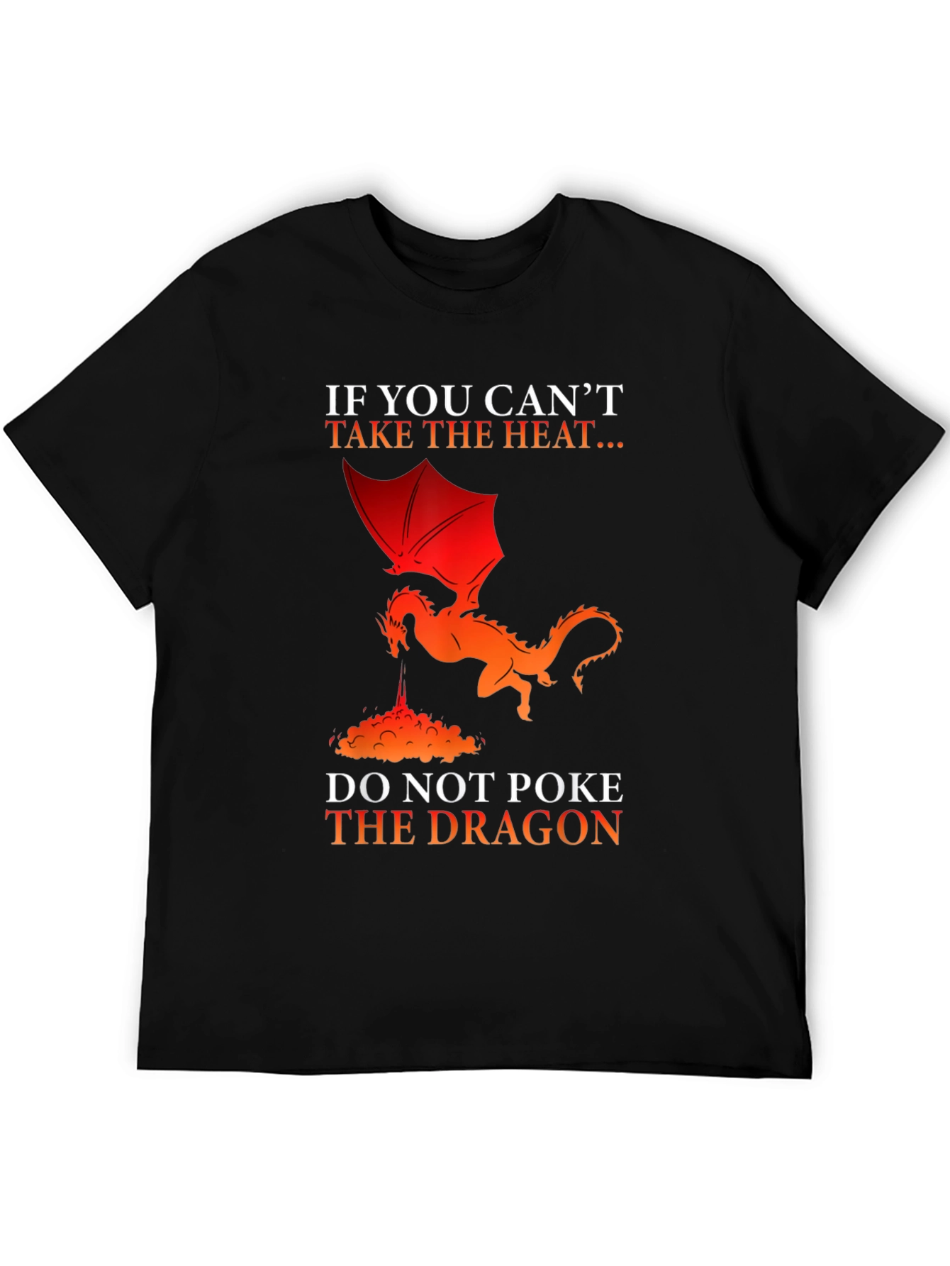 Dragon Graphic T-Shirt - Heat Warning Tee
