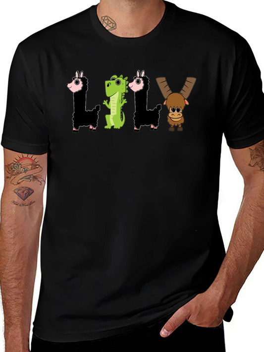 Cute LILY Graphic Tee - Fun & Unique Animal Design