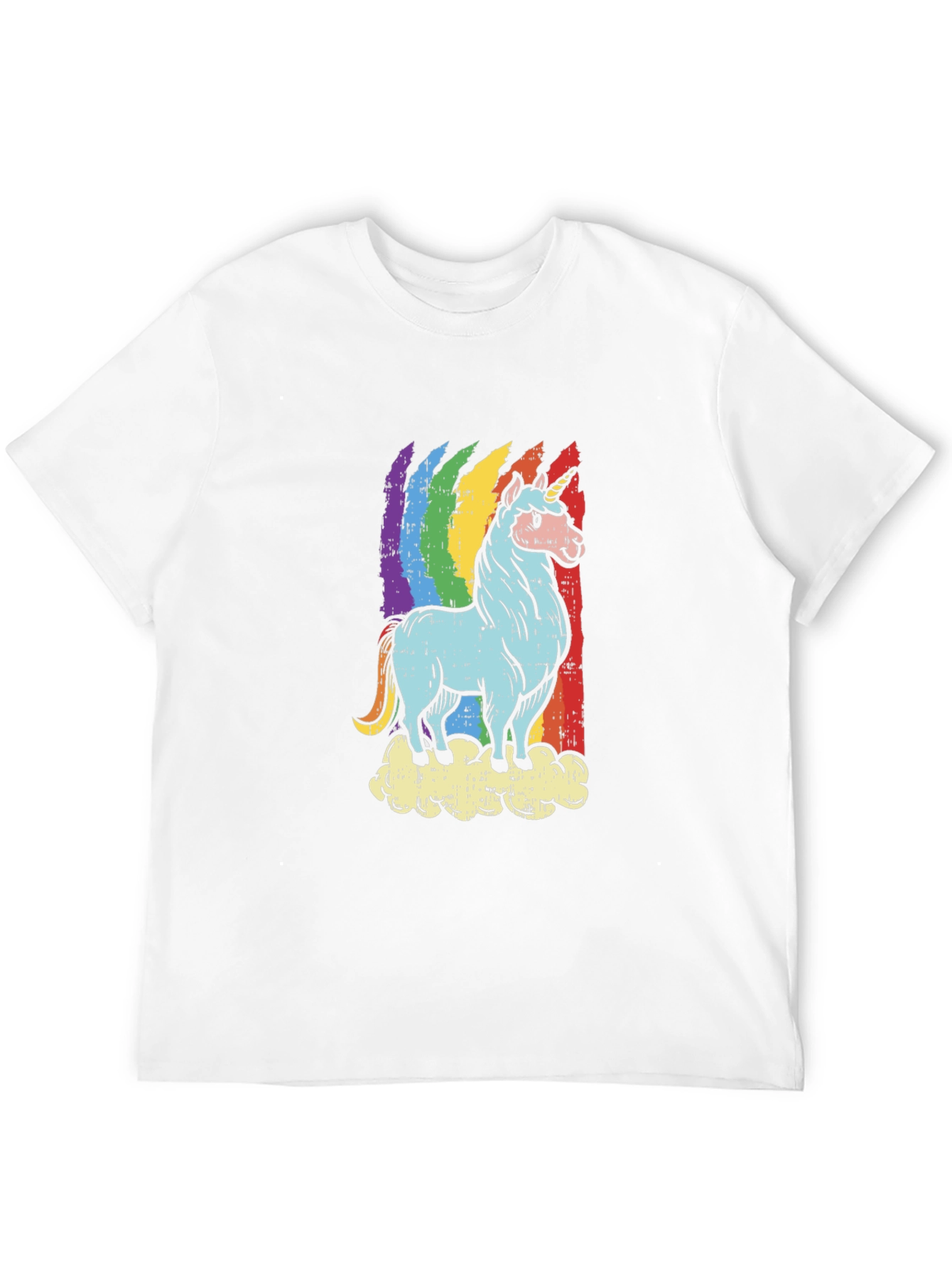 Rainbow Unicorn T-Shirt - Graphic Tee