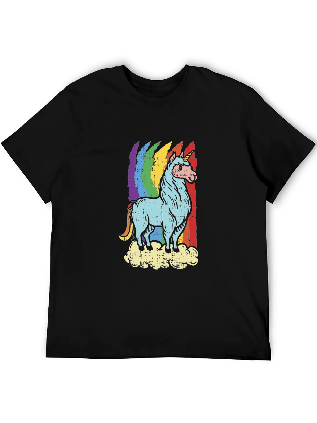 Rainbow Unicorn T-Shirt - Graphic Tee