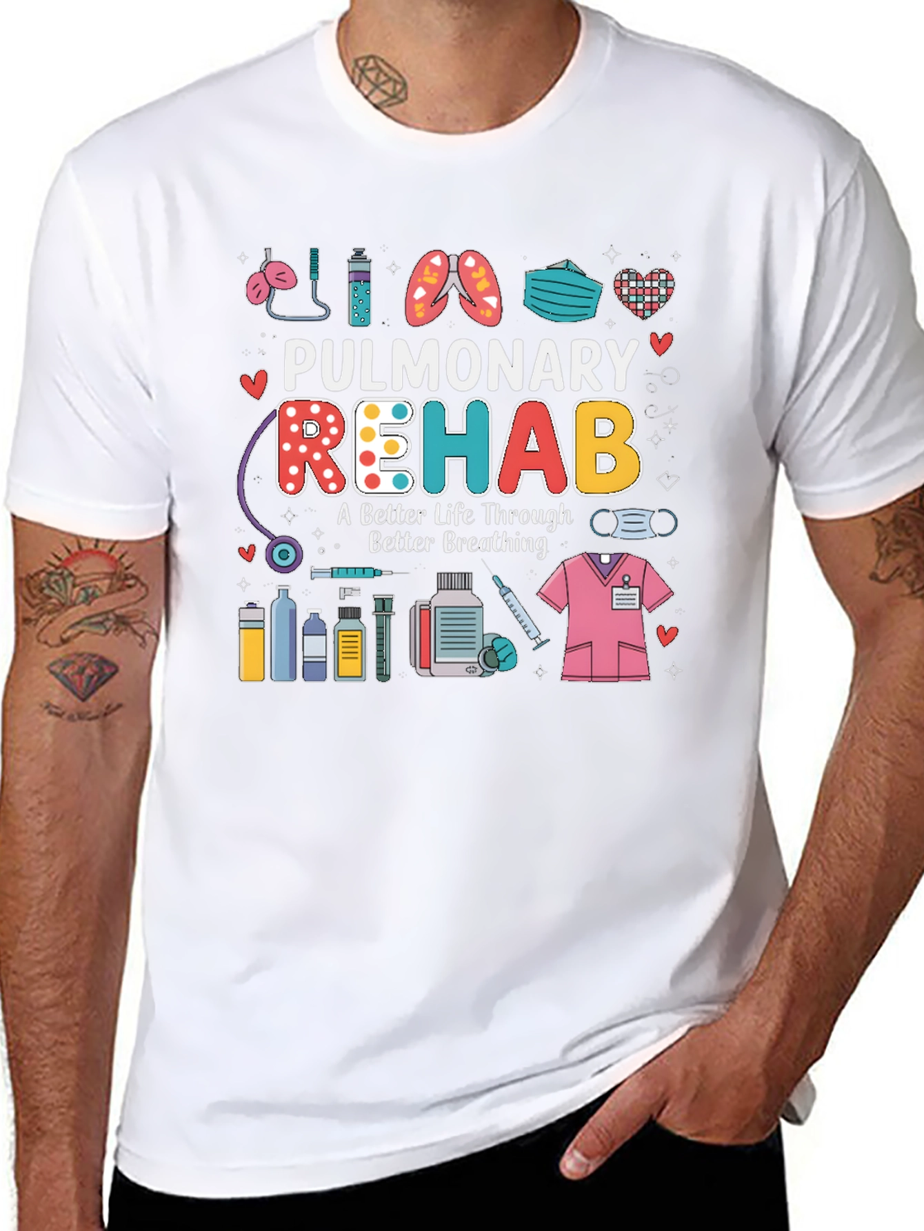 Pulmonary Rehab Tee - Breathe Better!