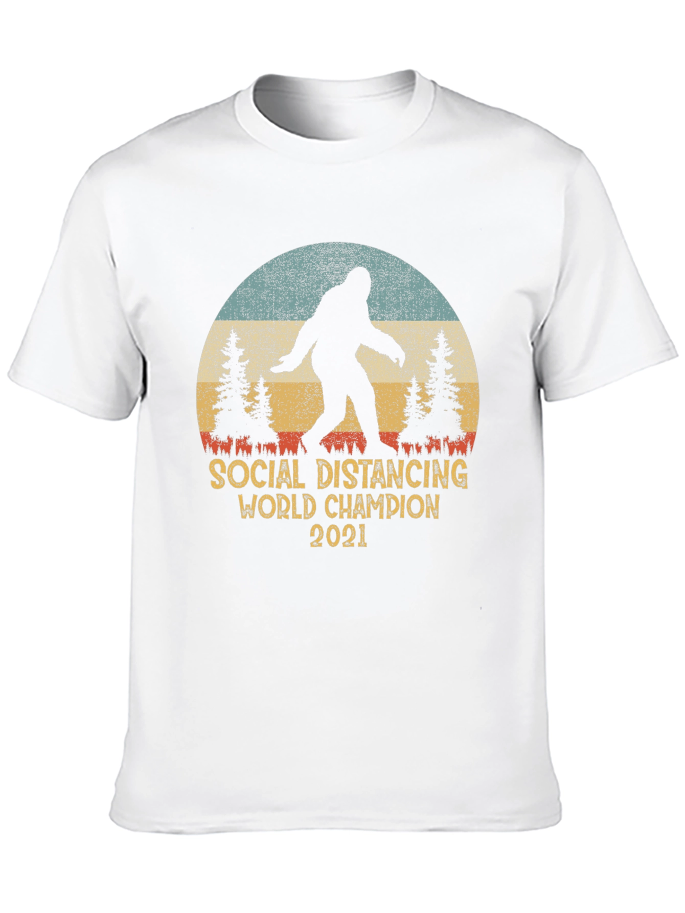 Social Distancing World Champion 2021 Tee