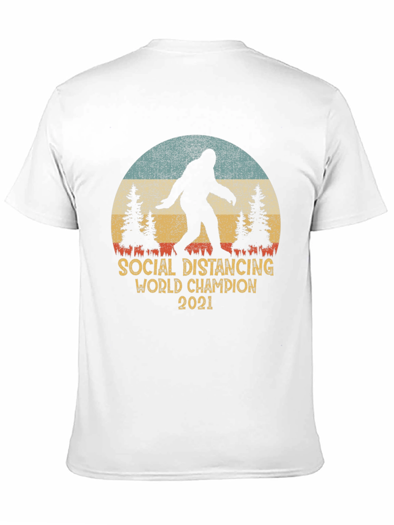 Social Distancing World Champion 2021 Tee