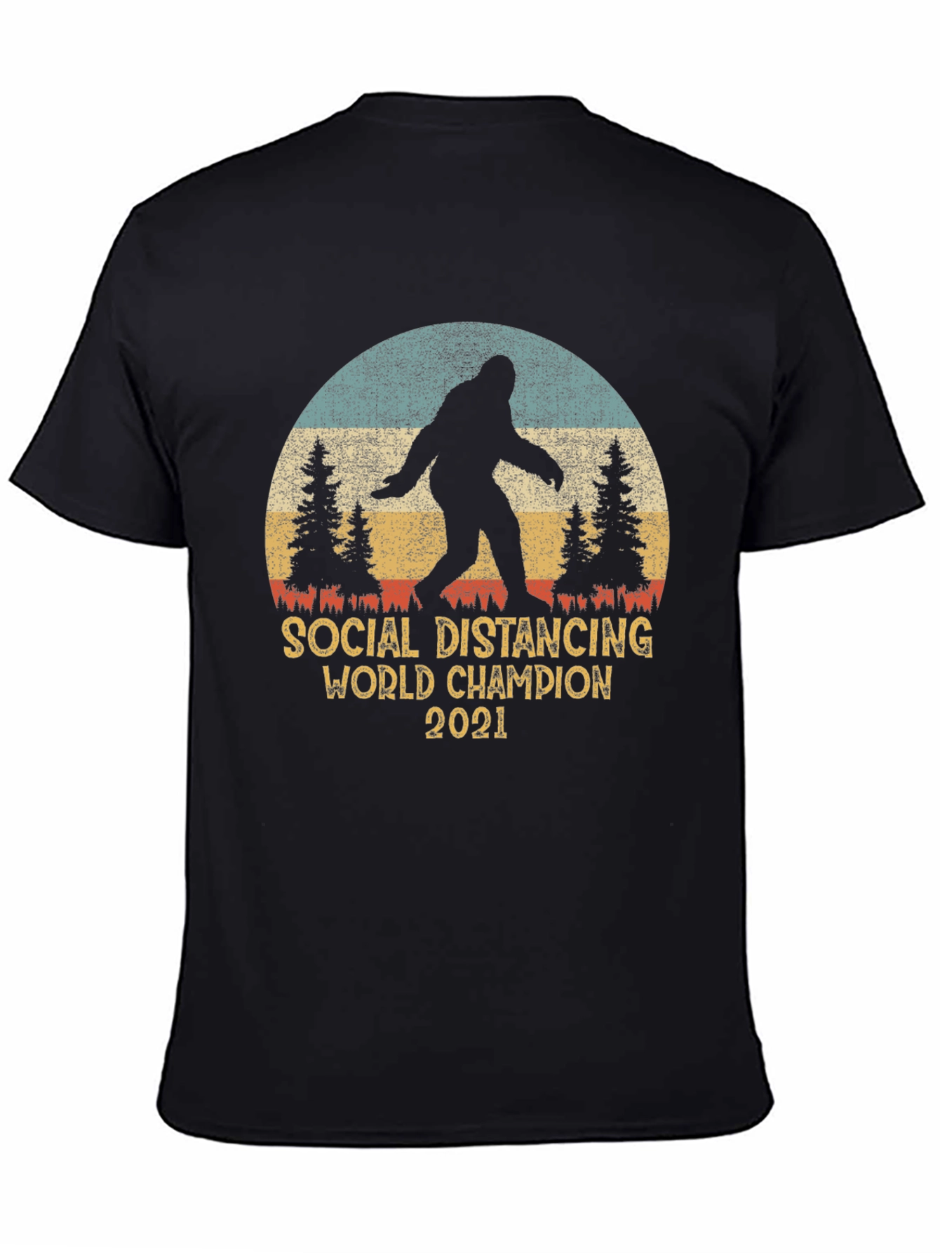 Social Distancing World Champion 2021 Tee