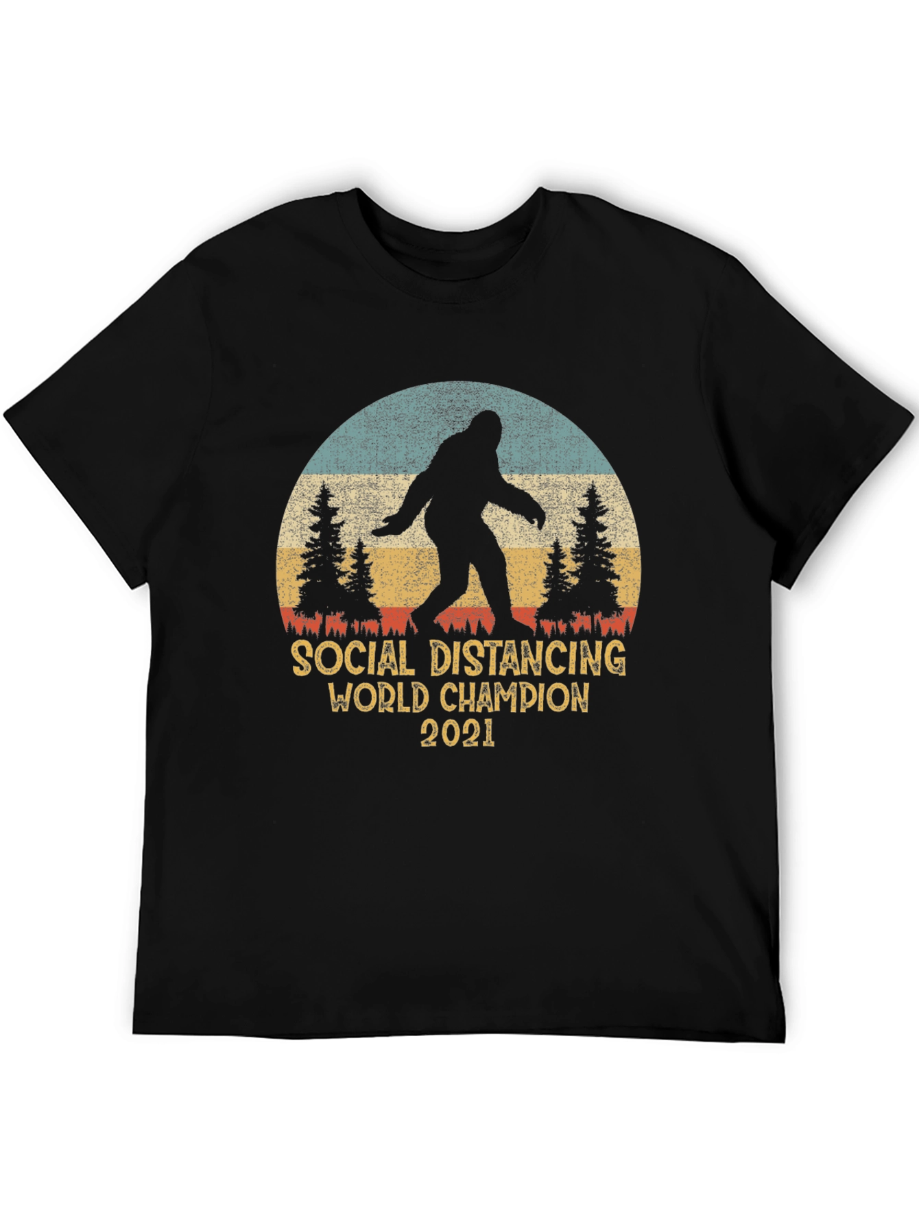 Social Distancing World Champion 2021 Tee