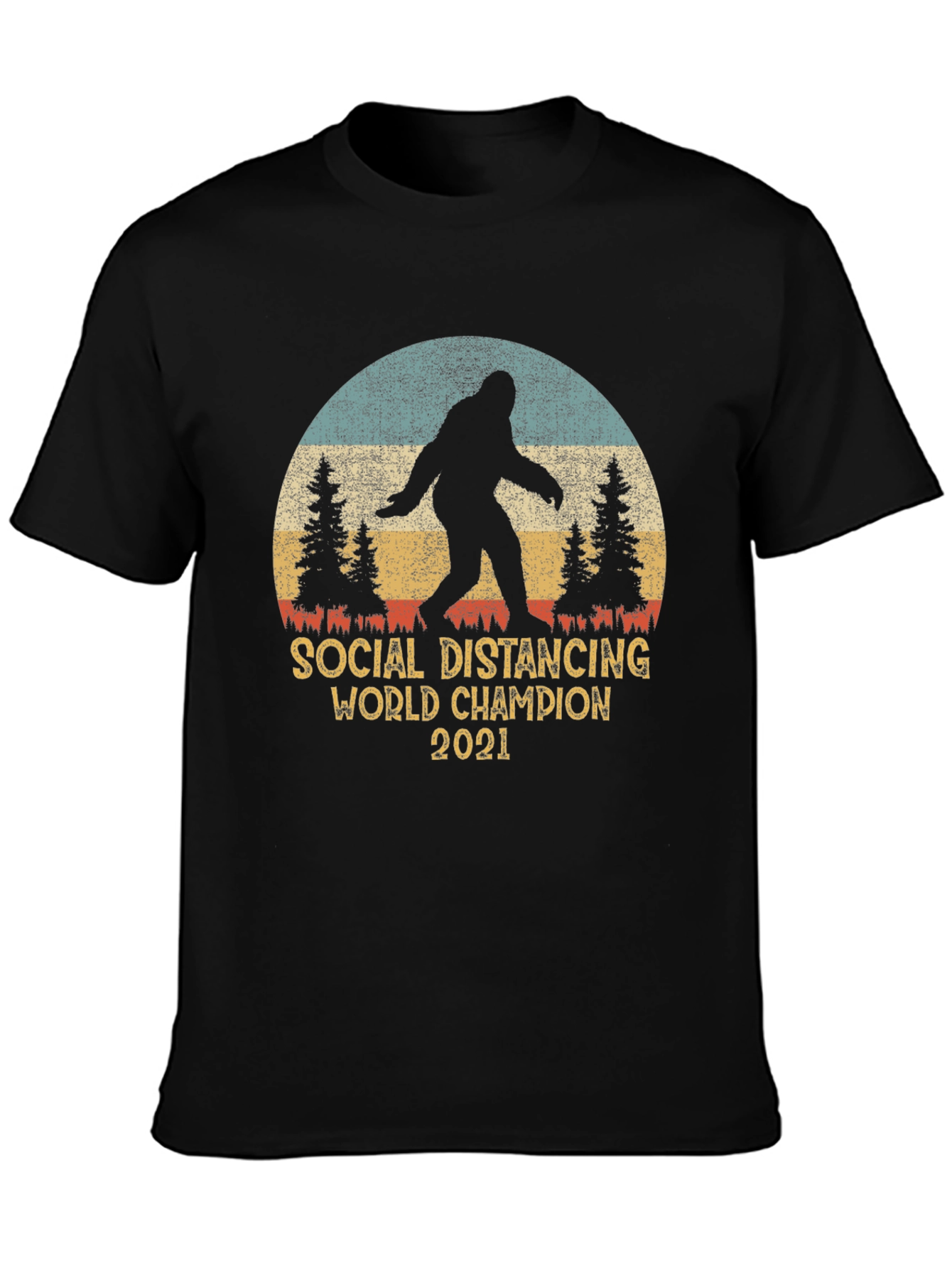 Social Distancing World Champion 2021 Tee