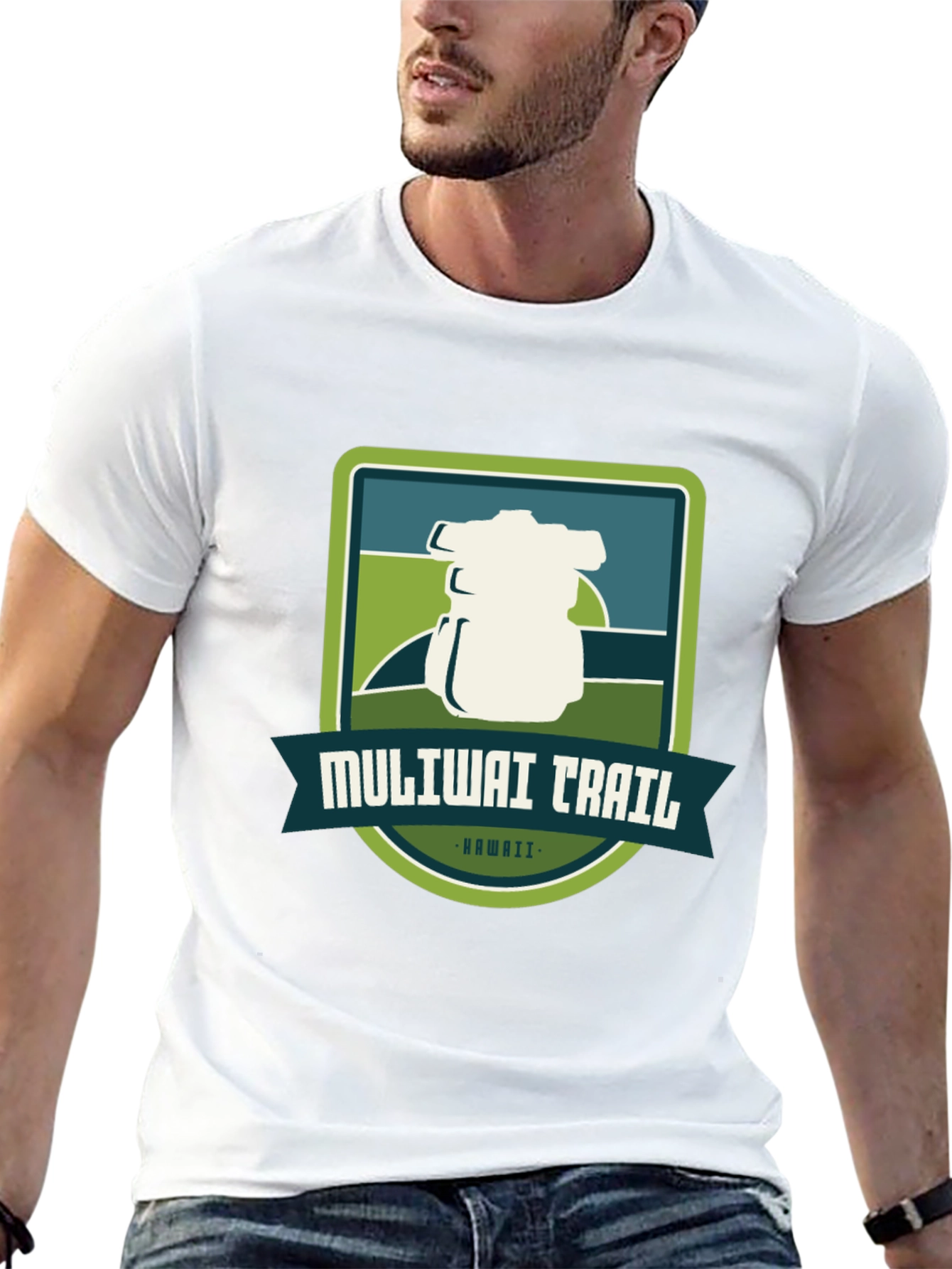 Muliwai Trail T-Shirt | Hawaii Hiking Adventure