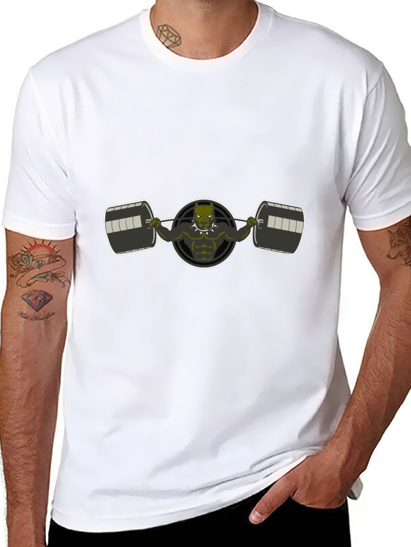 Black Panther Workout T-Shirt
