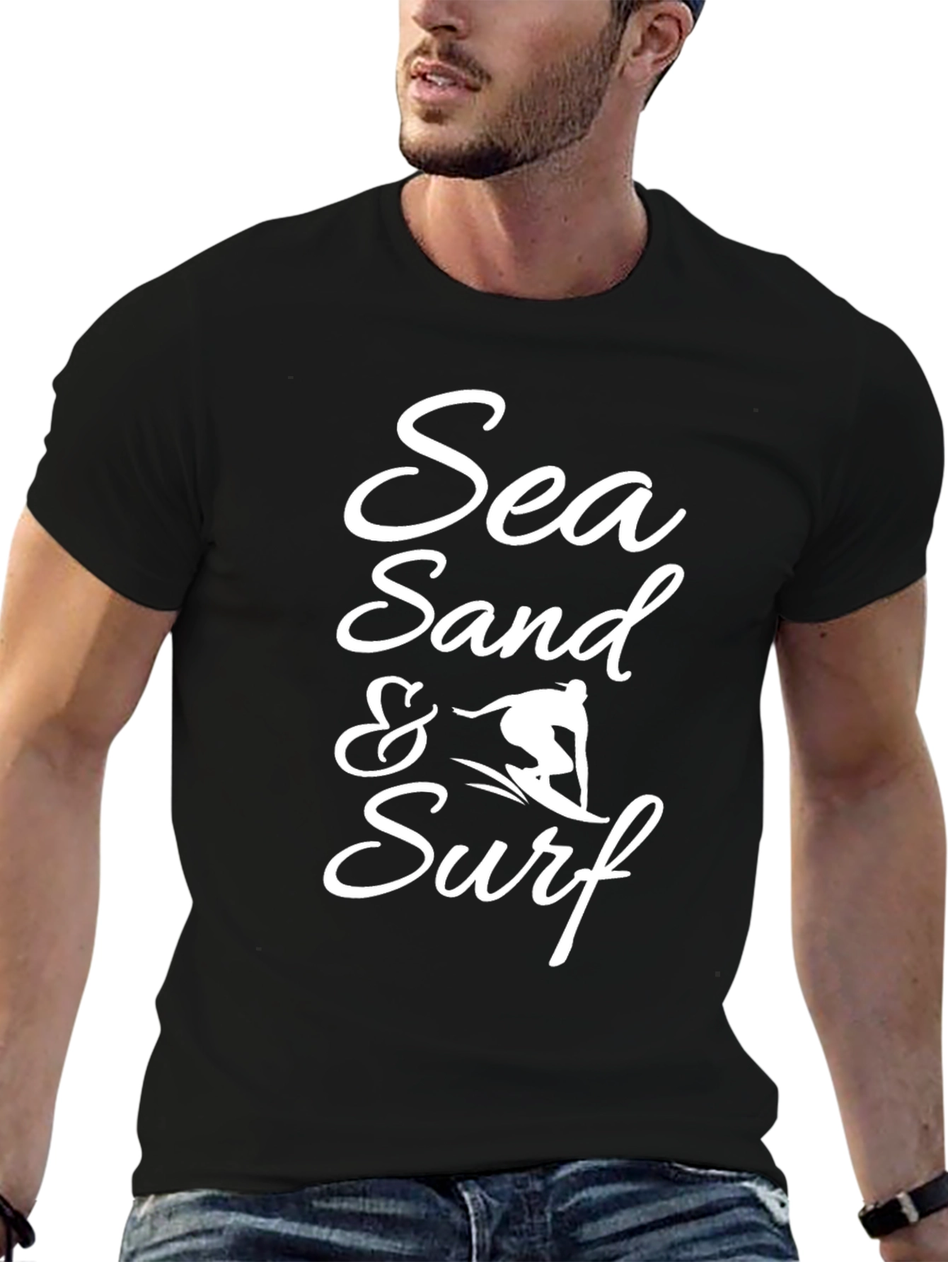 Sea Sand & Surf Graphic Tee