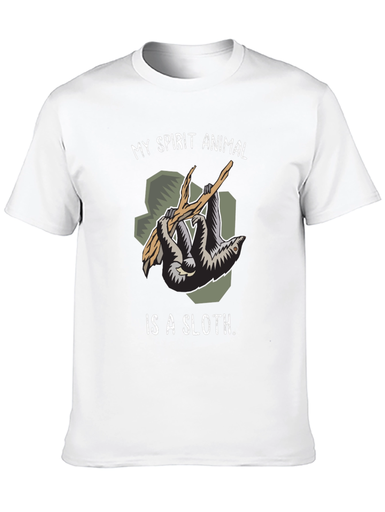 My Spirit Animal Sloth Graphic T-Shirt