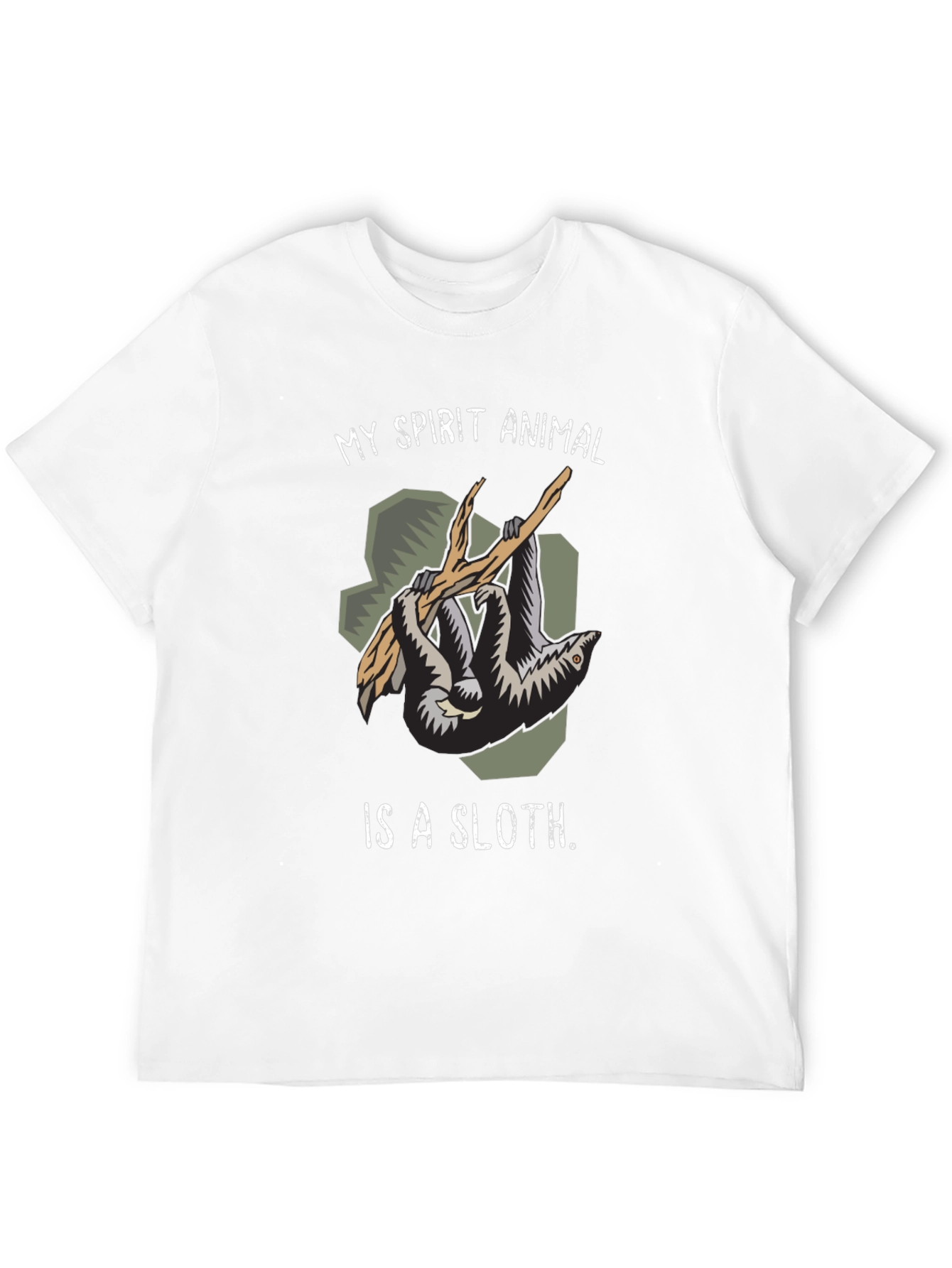 My Spirit Animal Sloth Graphic T-Shirt