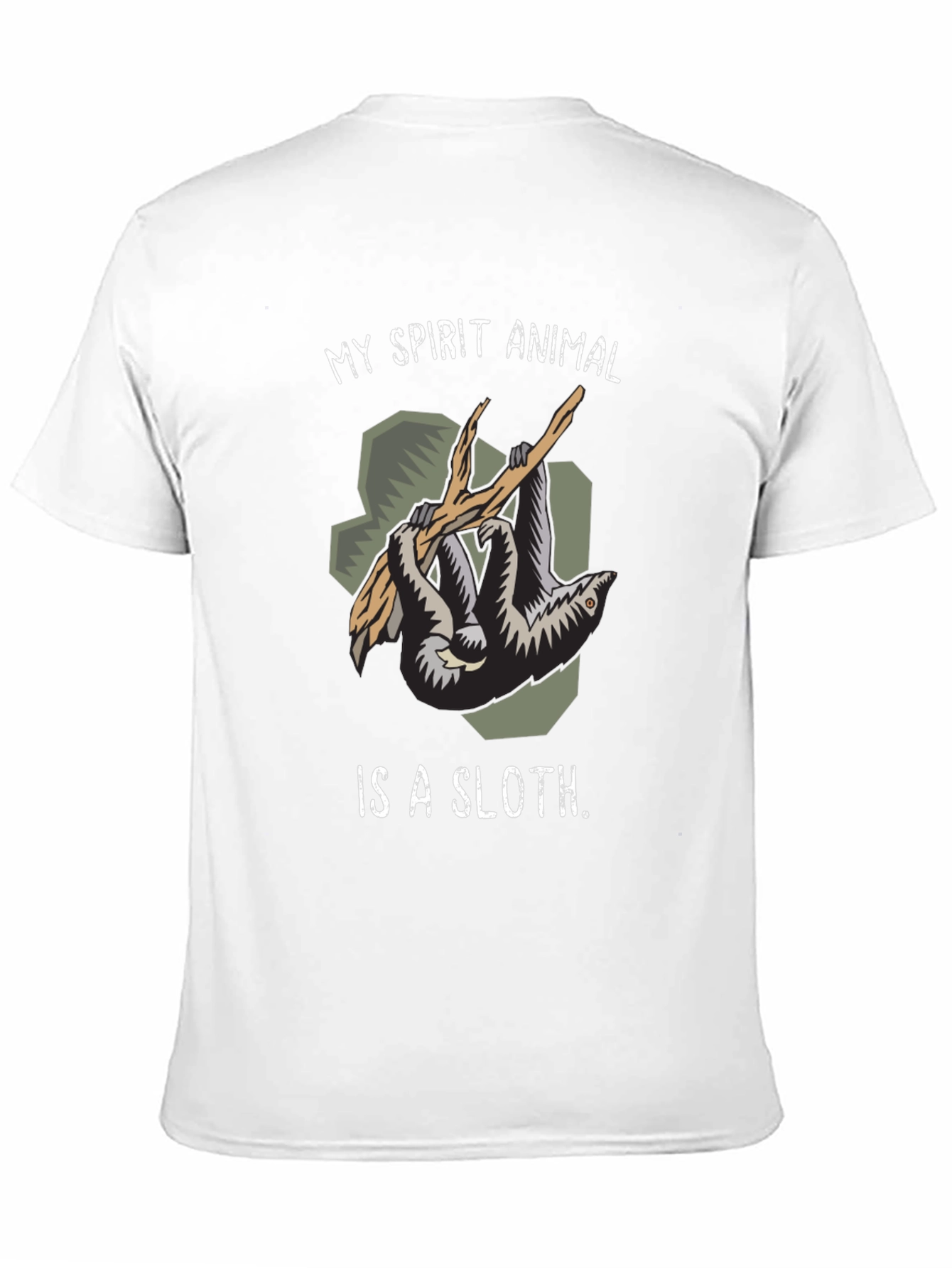 My Spirit Animal Sloth Graphic T-Shirt