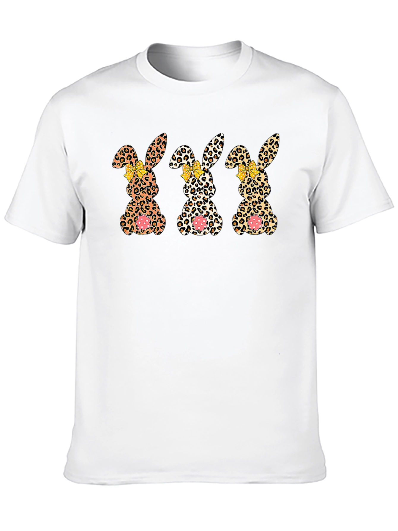 Leopard Bunny Easter T-Shirt