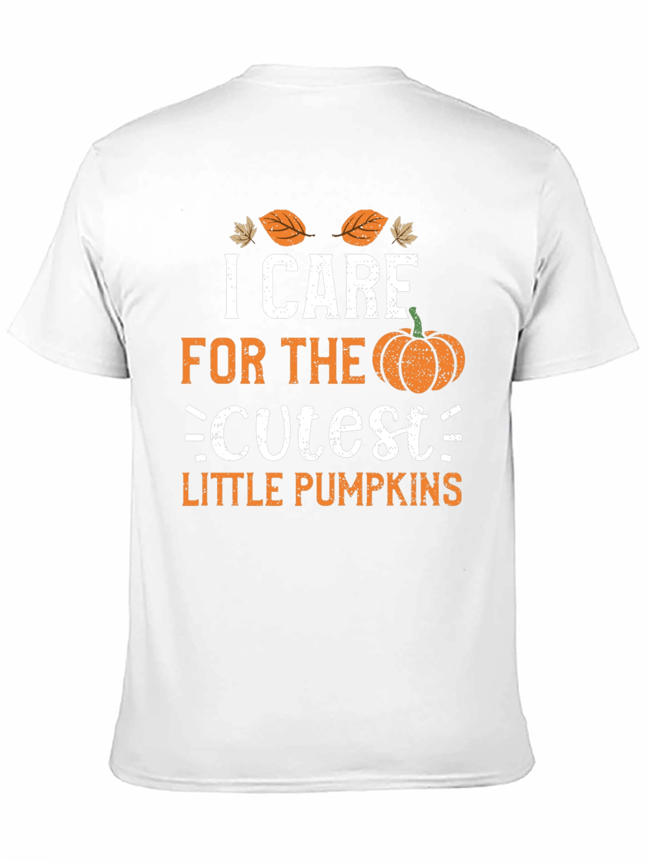 I Care For The Cutest Little Pumpkins T-Shirt