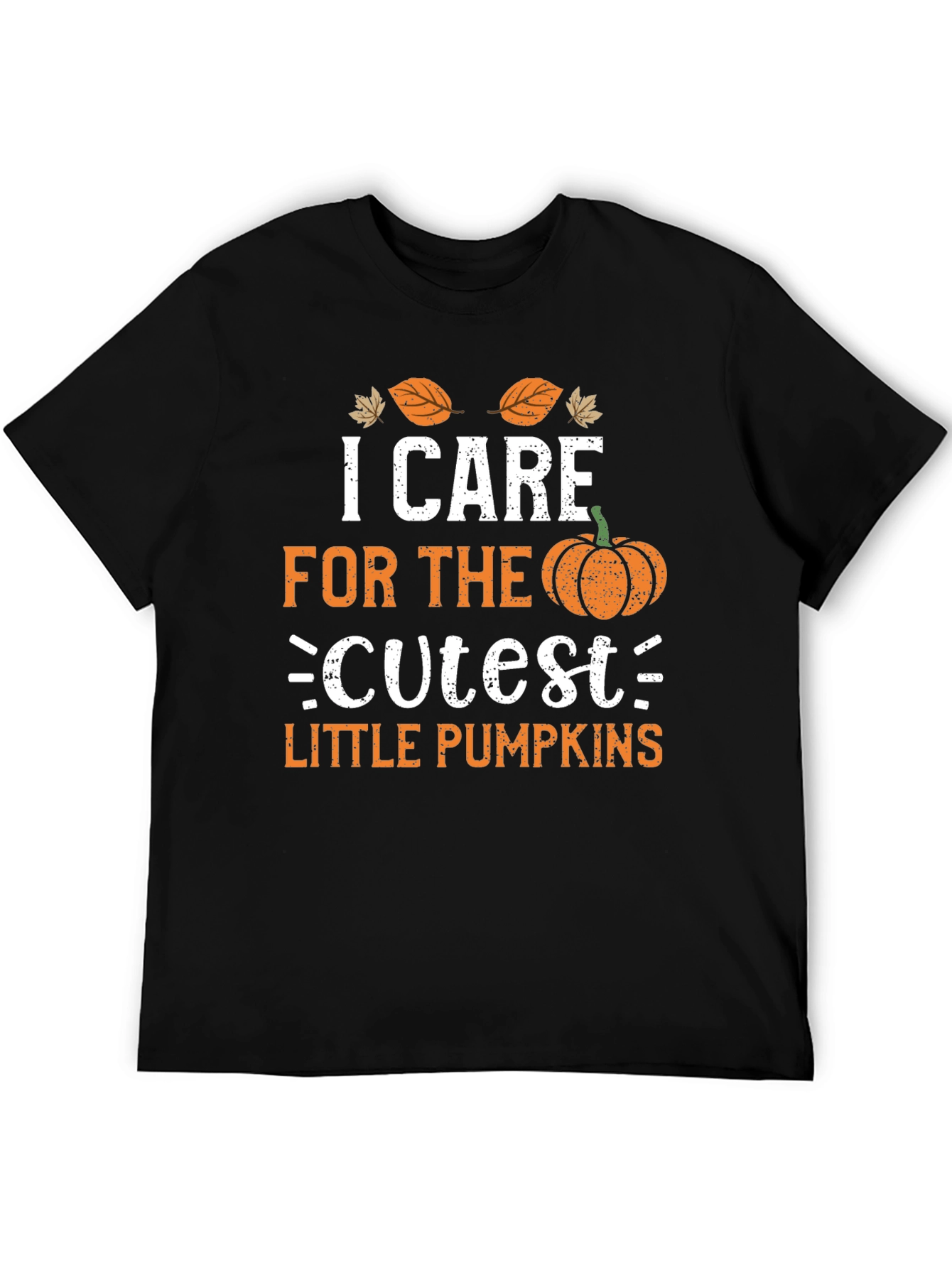 I Care For The Cutest Little Pumpkins T-Shirt