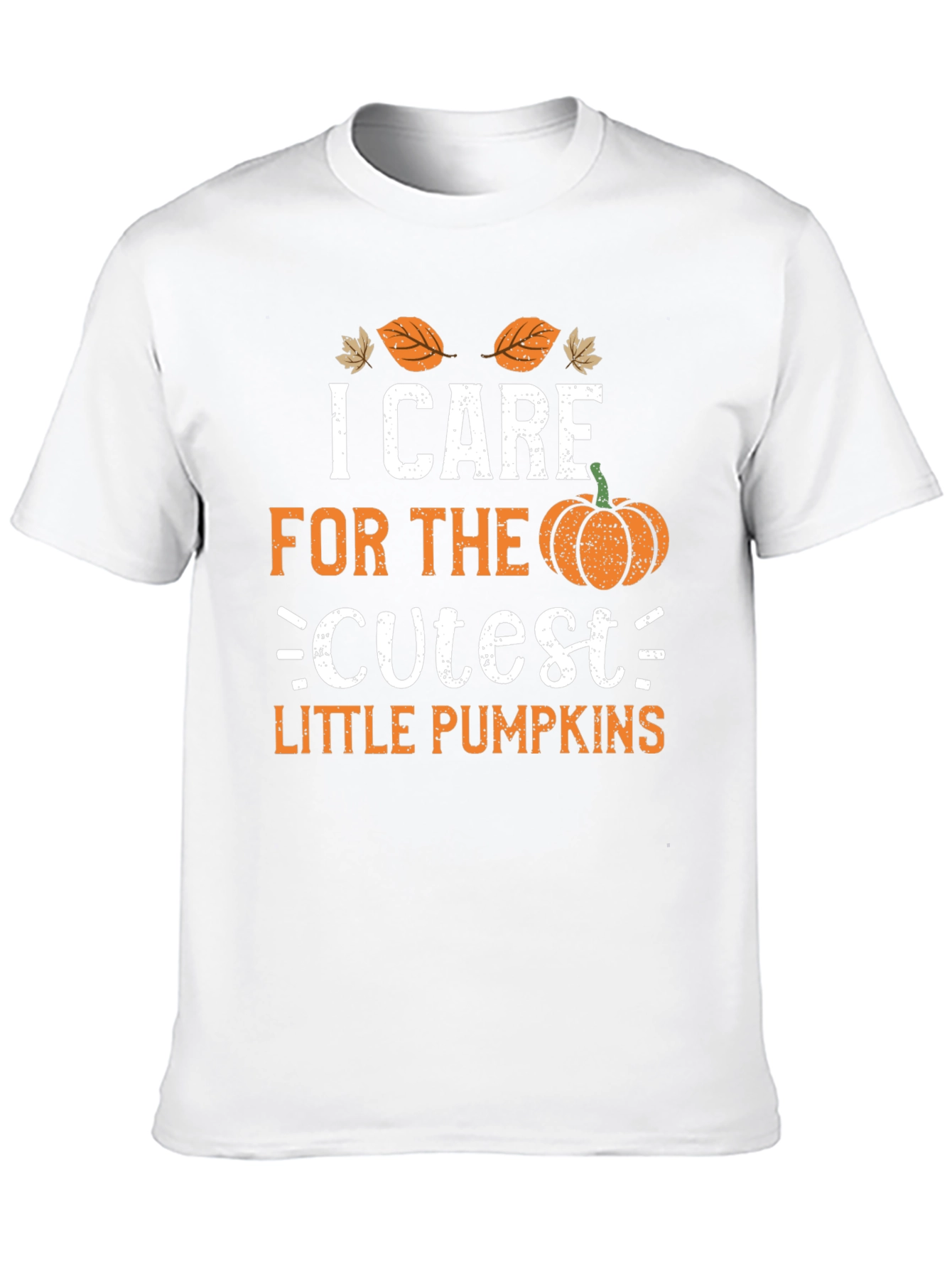 I Care For The Cutest Little Pumpkins T-Shirt