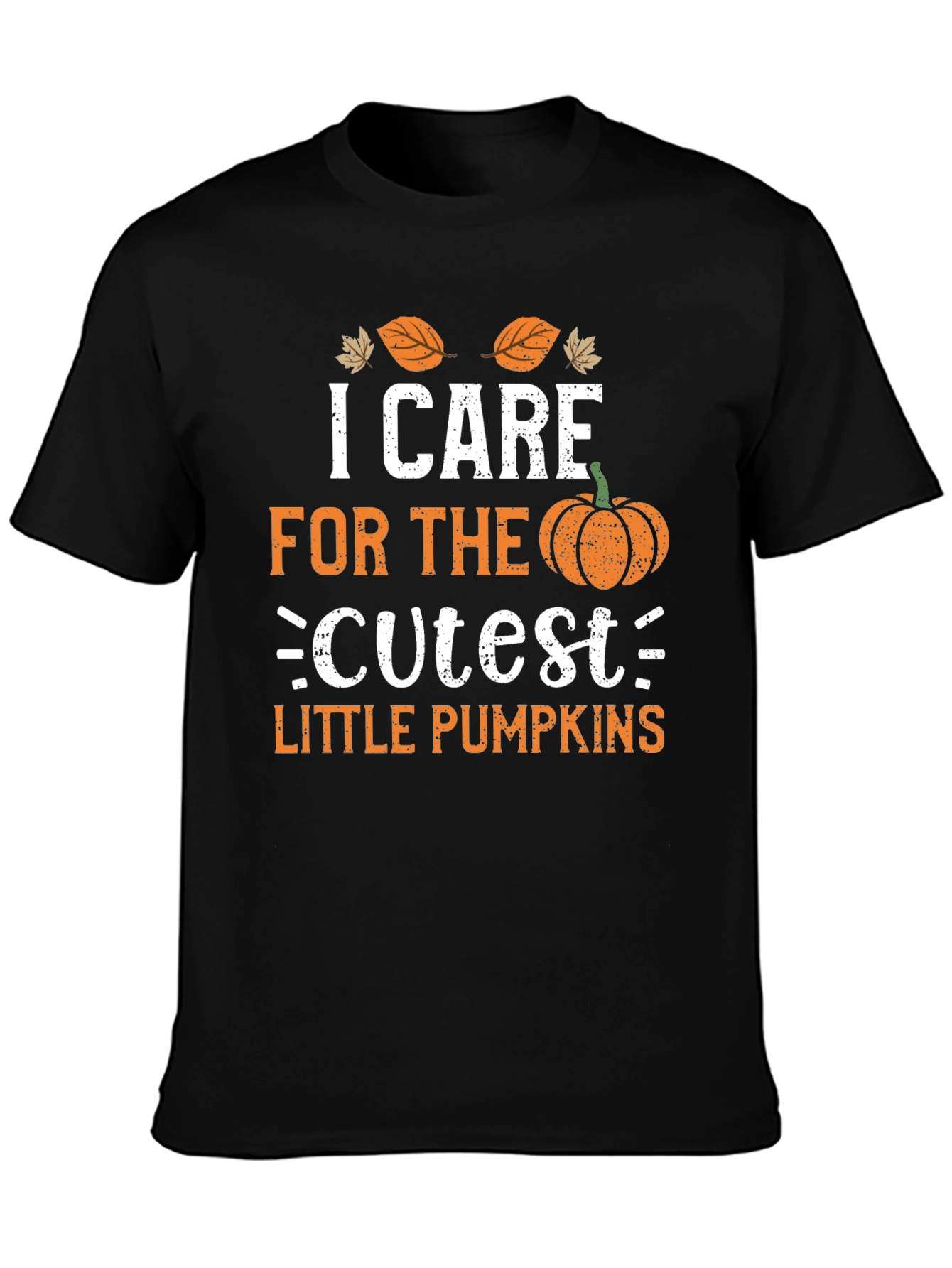 I Care For The Cutest Little Pumpkins T-Shirt