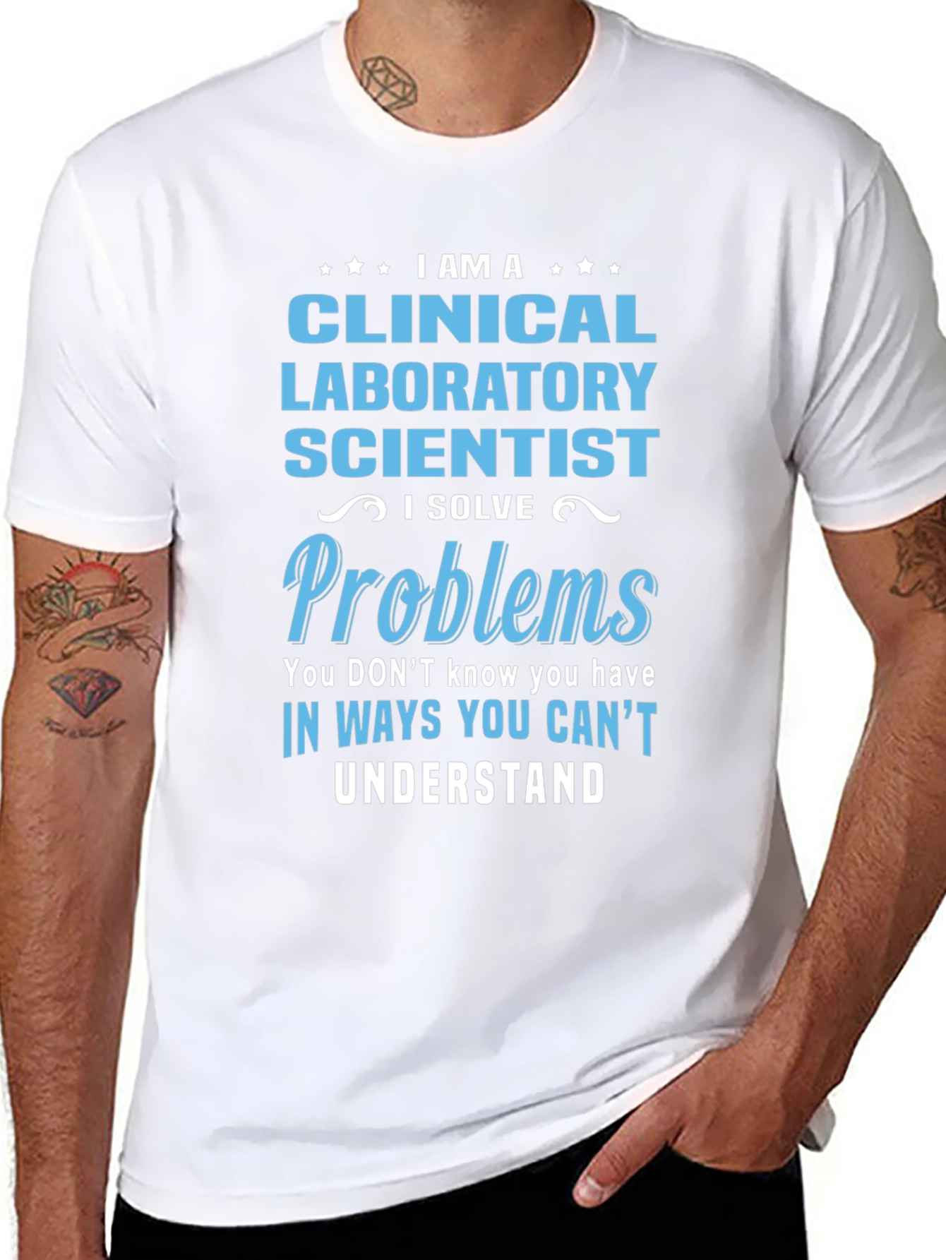 Clinical Laboratory Scientist T-Shirt - Problems Solver