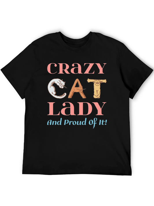 Crazy Cat Lady T-Shirt - Cat Lover Apparel