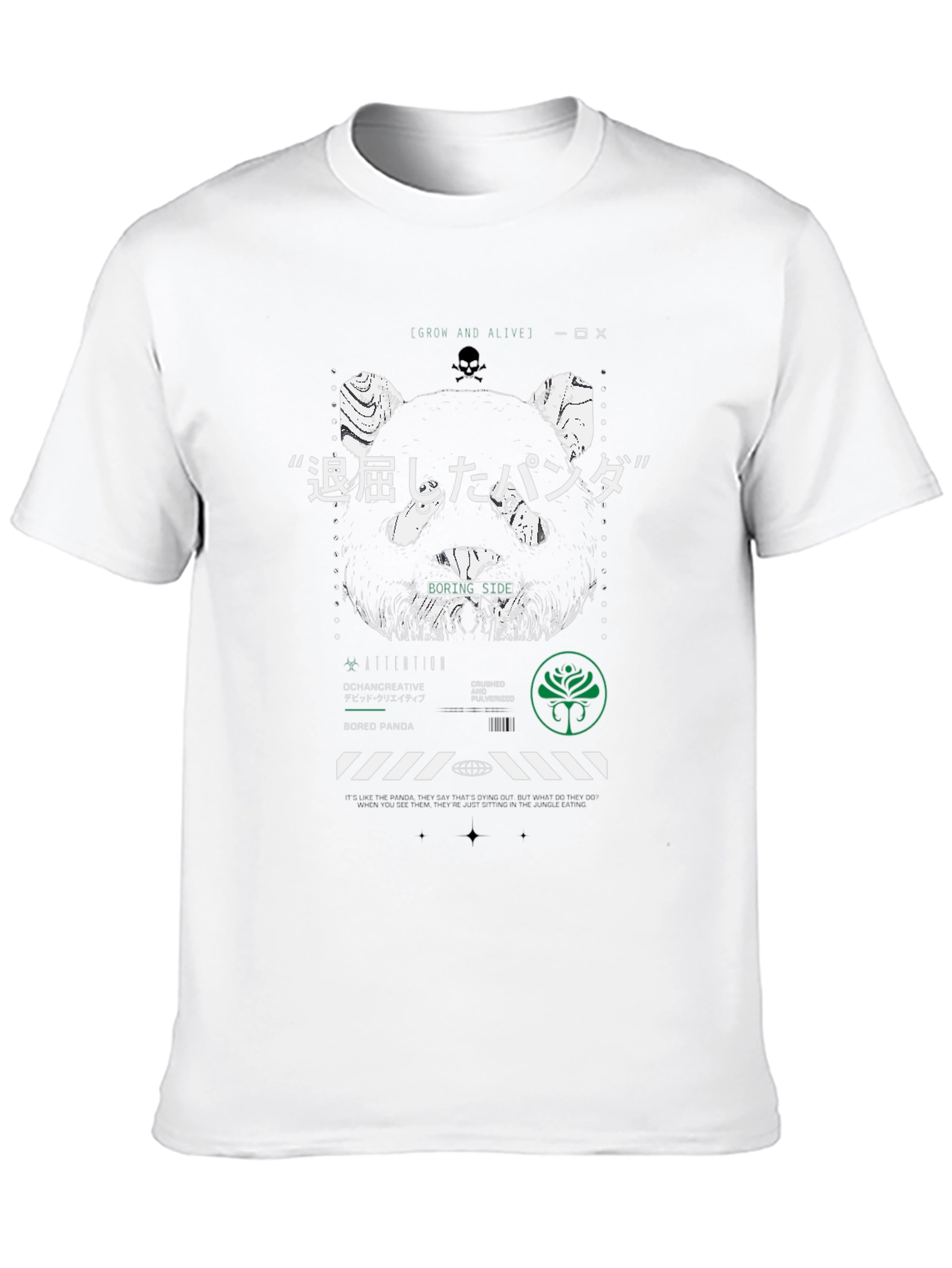 Bored Panda Graphic T-Shirt - Unique Streetwear Design