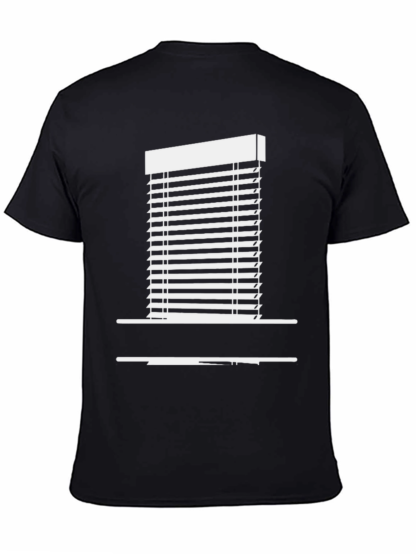Novelty Window Blind Graphic T-Shirt