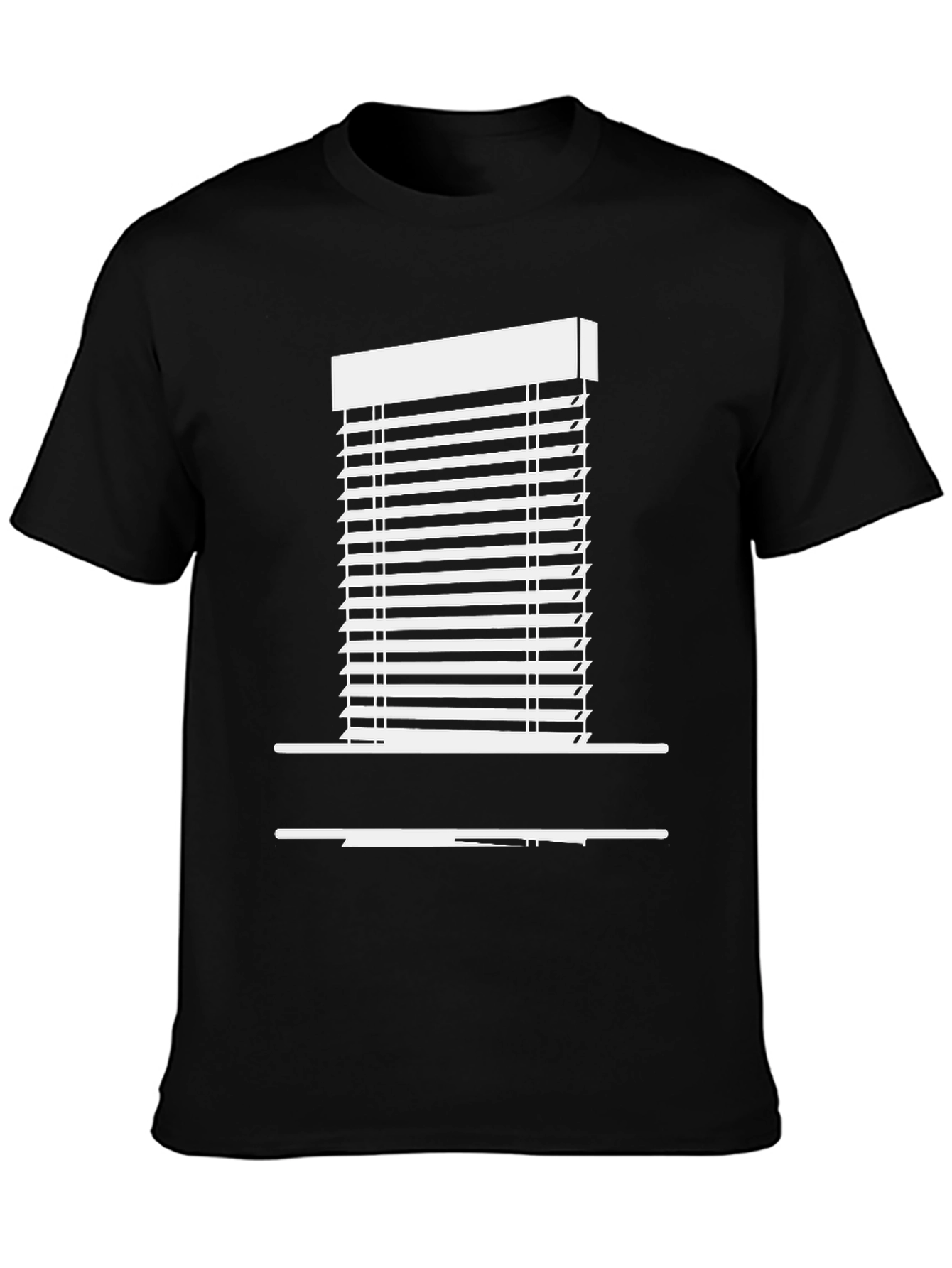 Novelty Window Blind Graphic T-Shirt