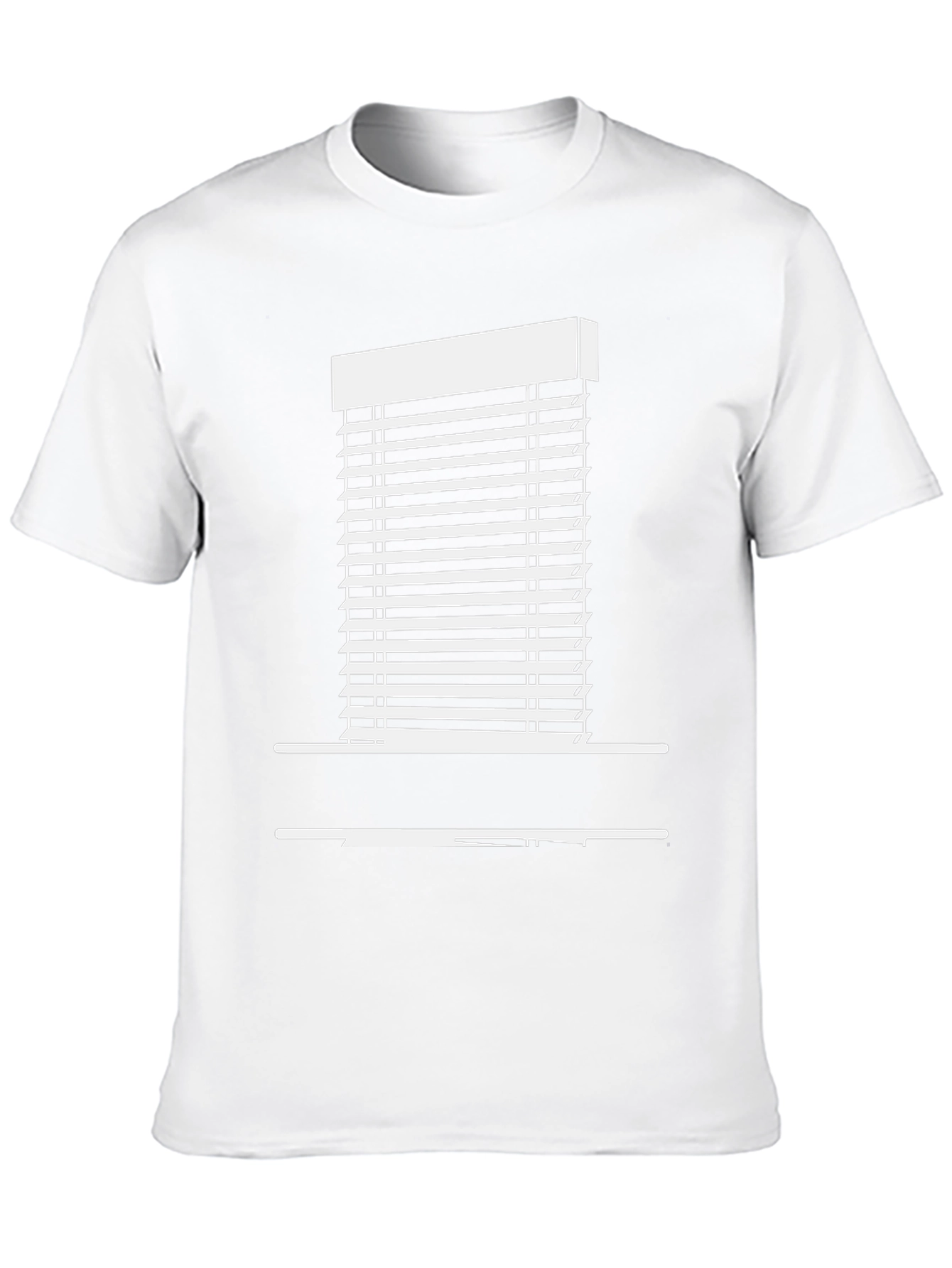 Novelty Window Blind Graphic T-Shirt