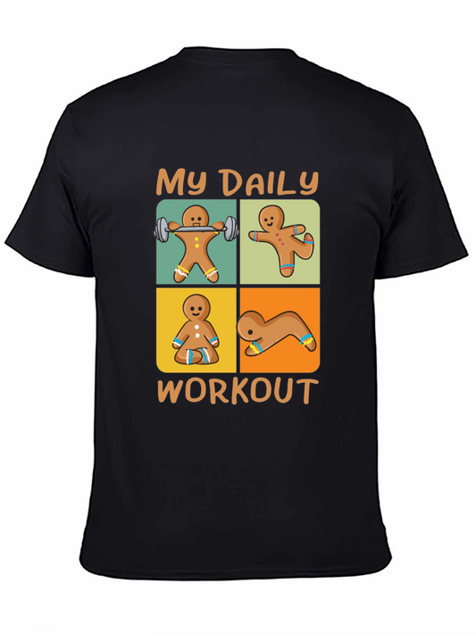 Gingerbread Workout Graphic Tee