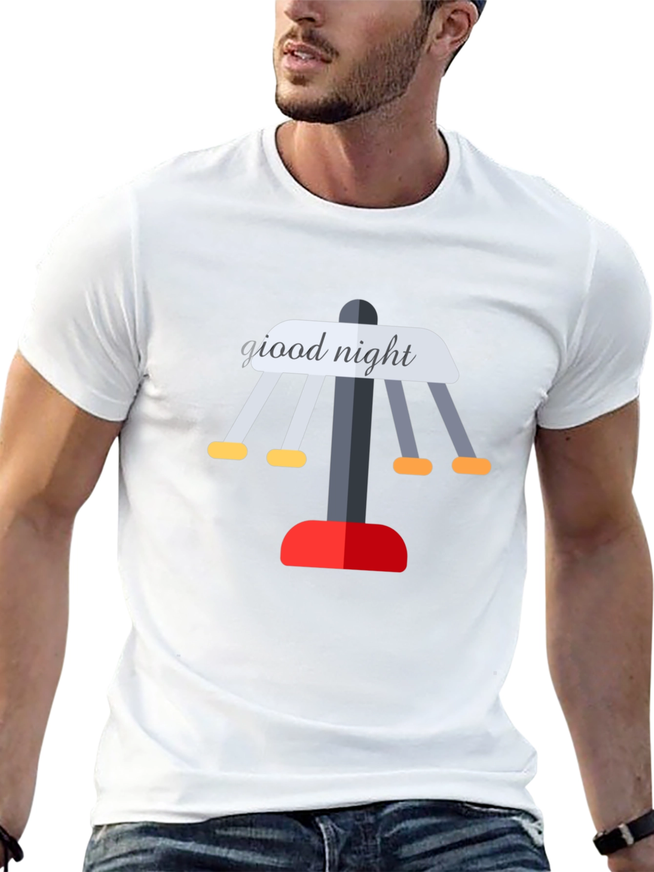 Good Night Merry-Go-Round Graphic Tee