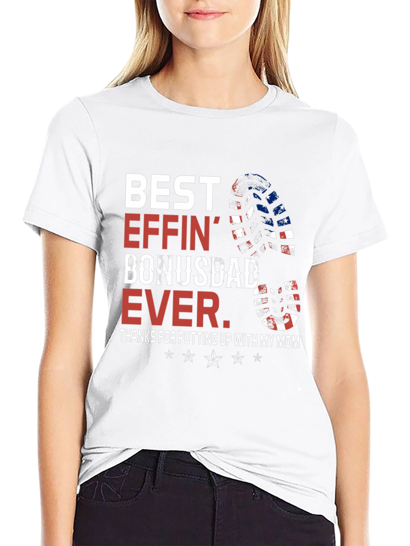Best Effin Bonus Dad Ever Graphic Tee