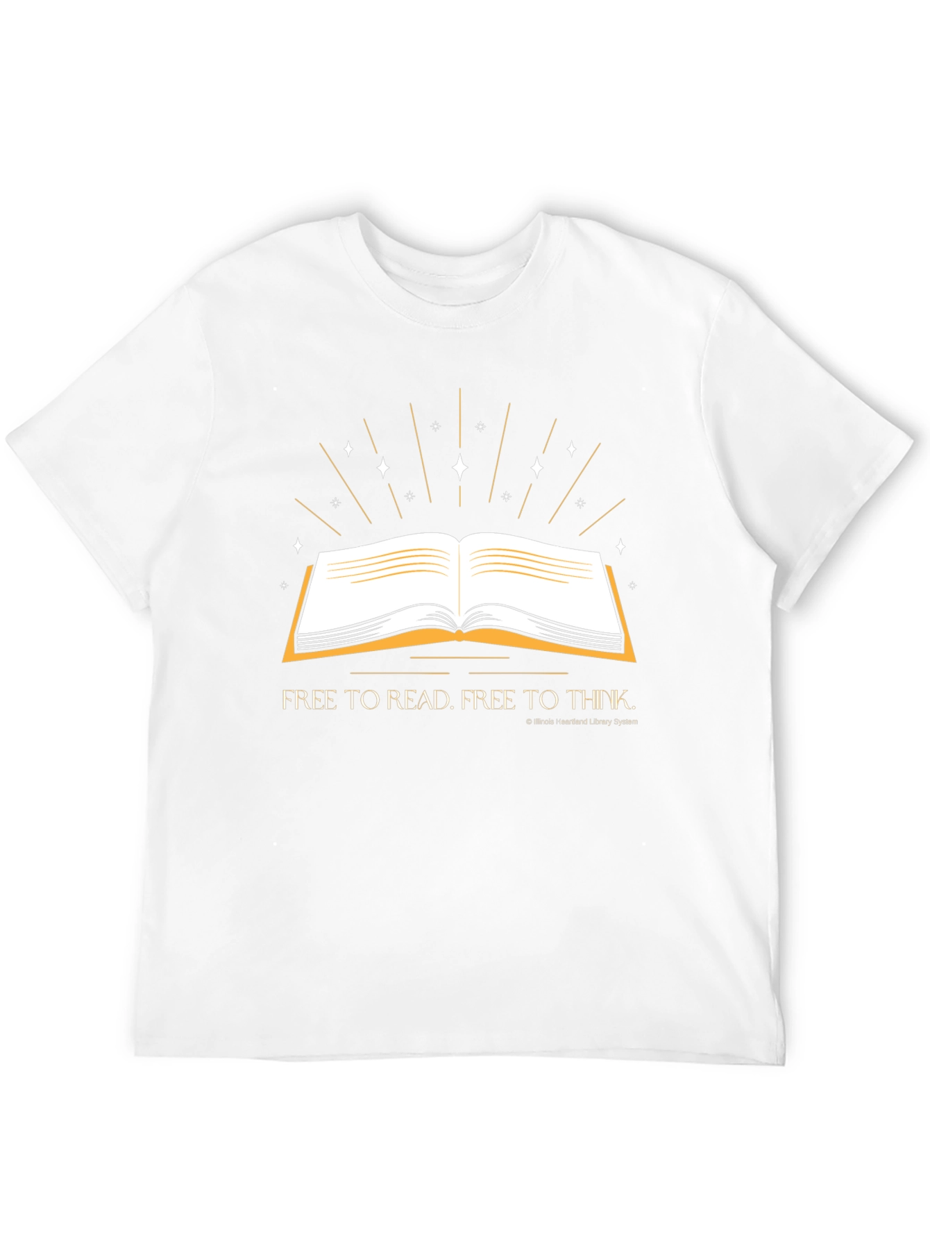 Read & Think T-Shirt - Black Graphic Tee
