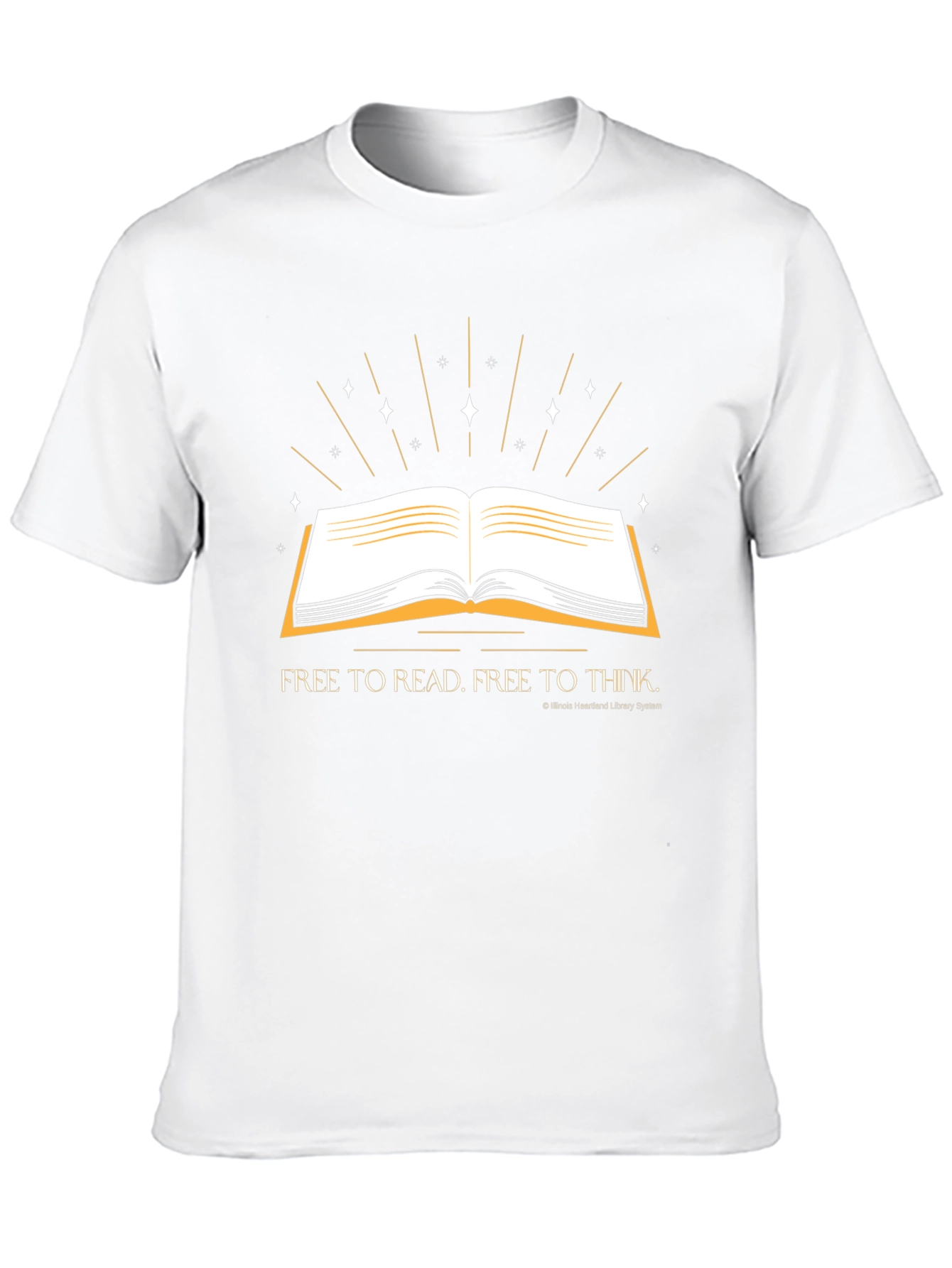 Read & Think T-Shirt - Black Graphic Tee