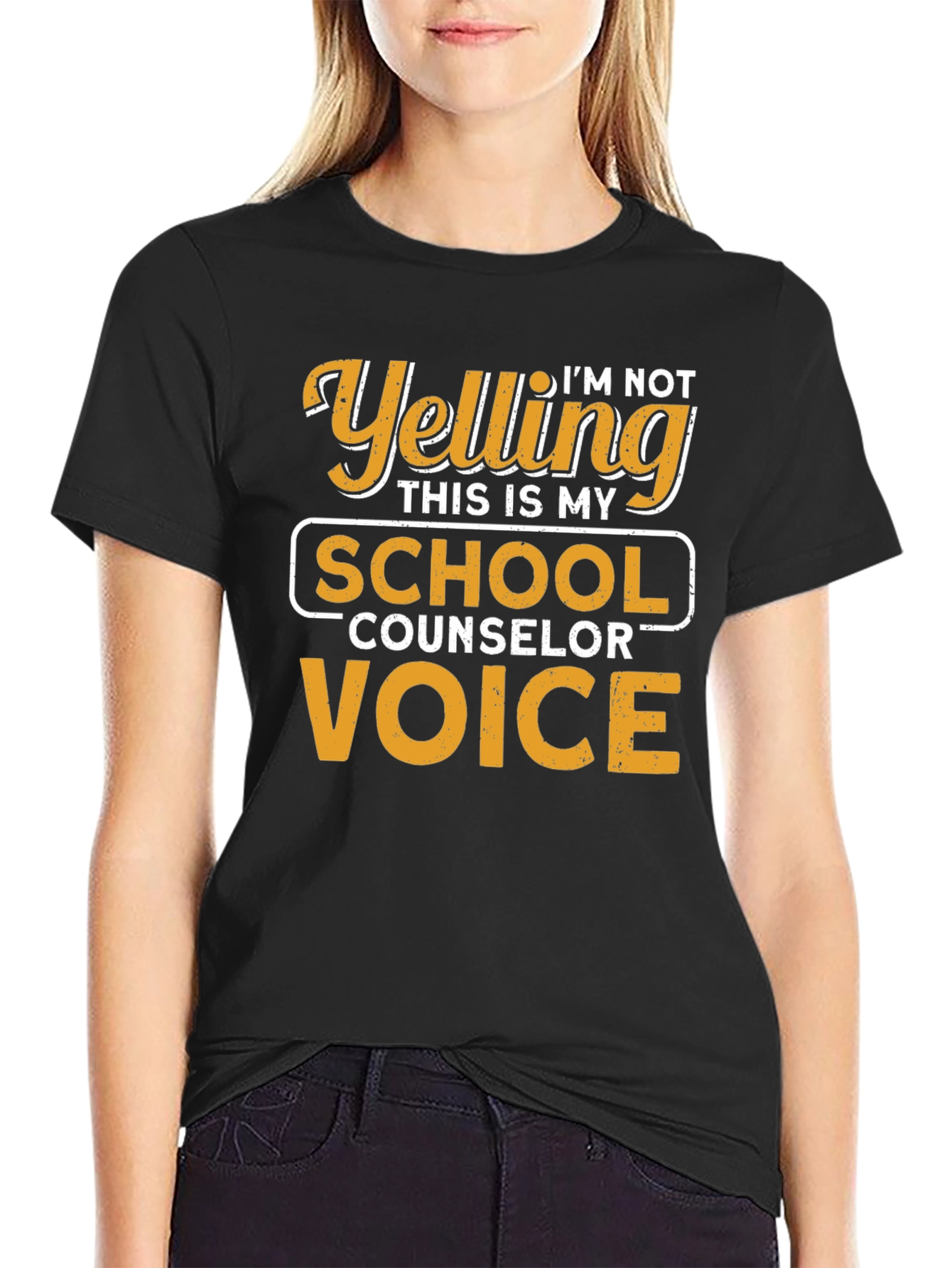 Im Not Yelling School Counselor T-Shirt