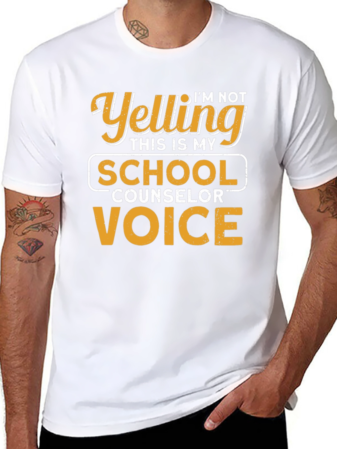 Im Not Yelling School Counselor T-Shirt