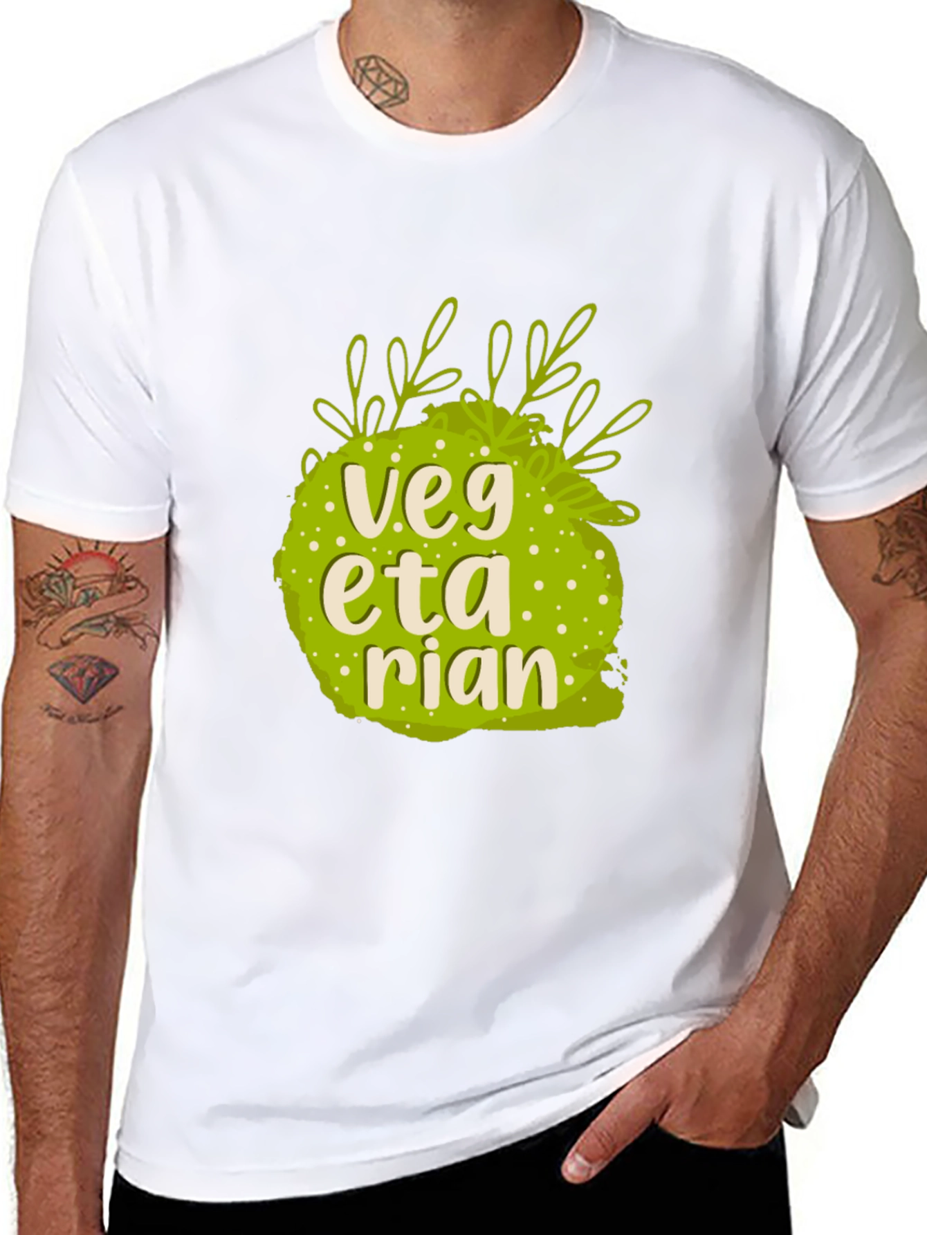 Vegetarian T-Shirt - Vegan Lifestyle Apparel