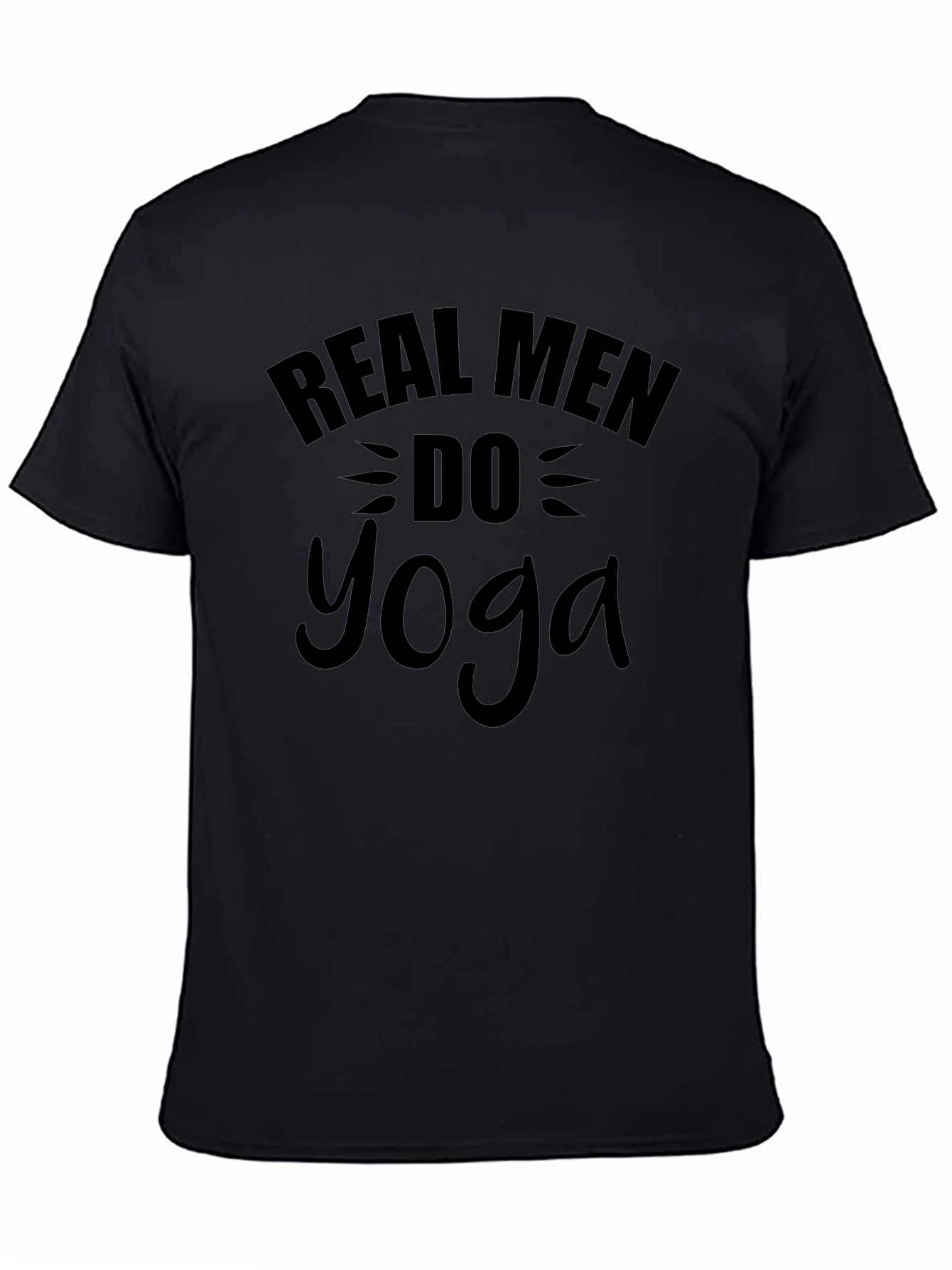 Real Men Do Yoga Graphic T-Shirt