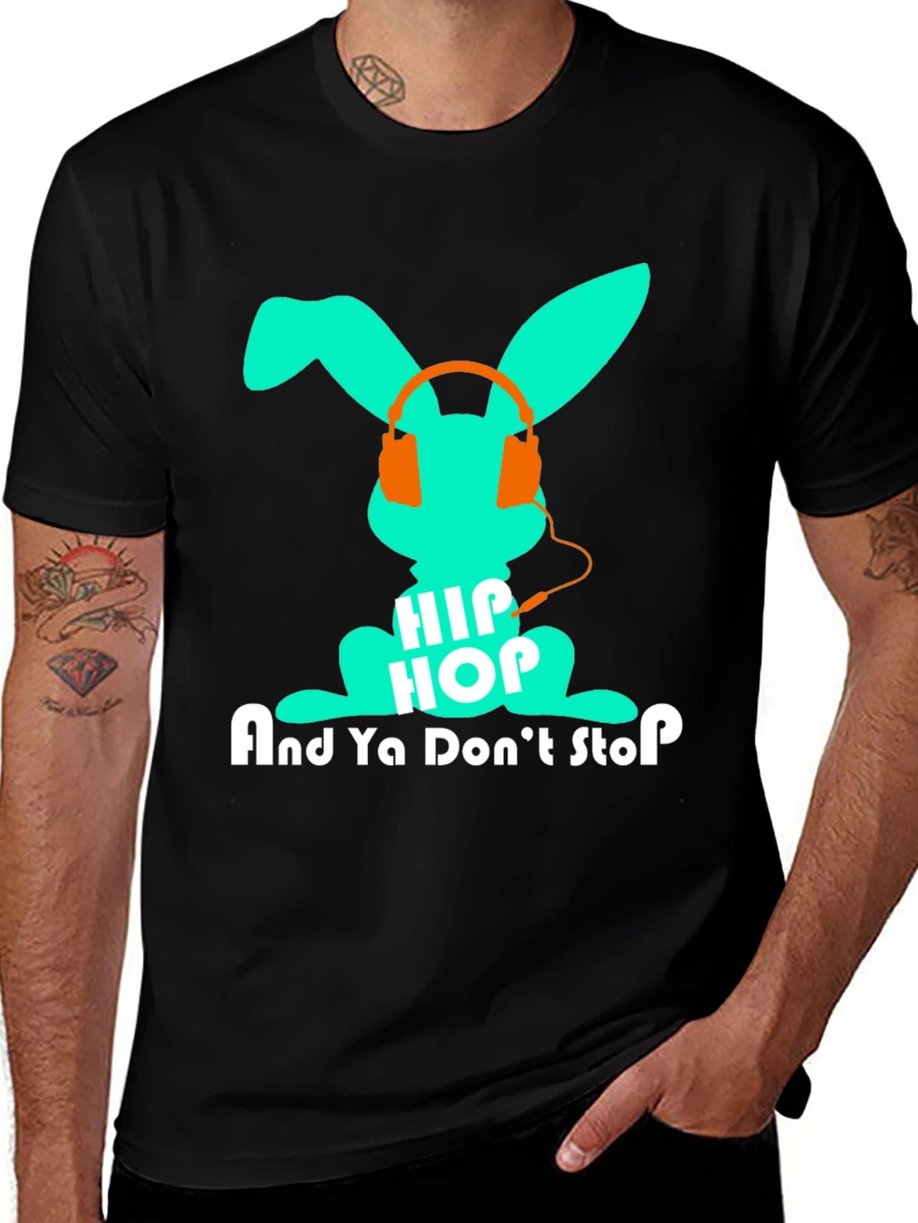 Hip Hop Bunny T-Shirt - And Ya Dont Stop