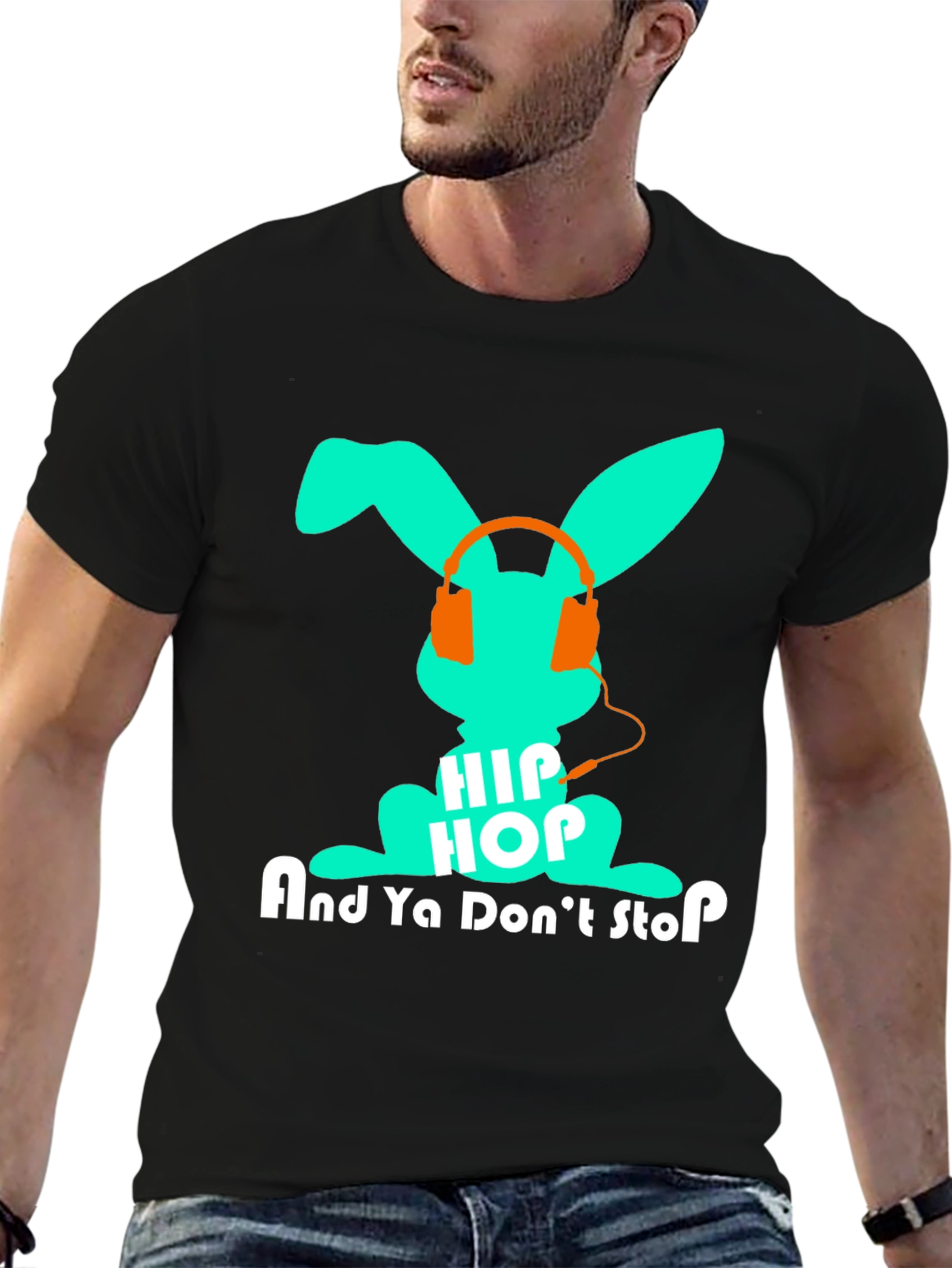 Hip Hop Bunny T-Shirt - And Ya Dont Stop