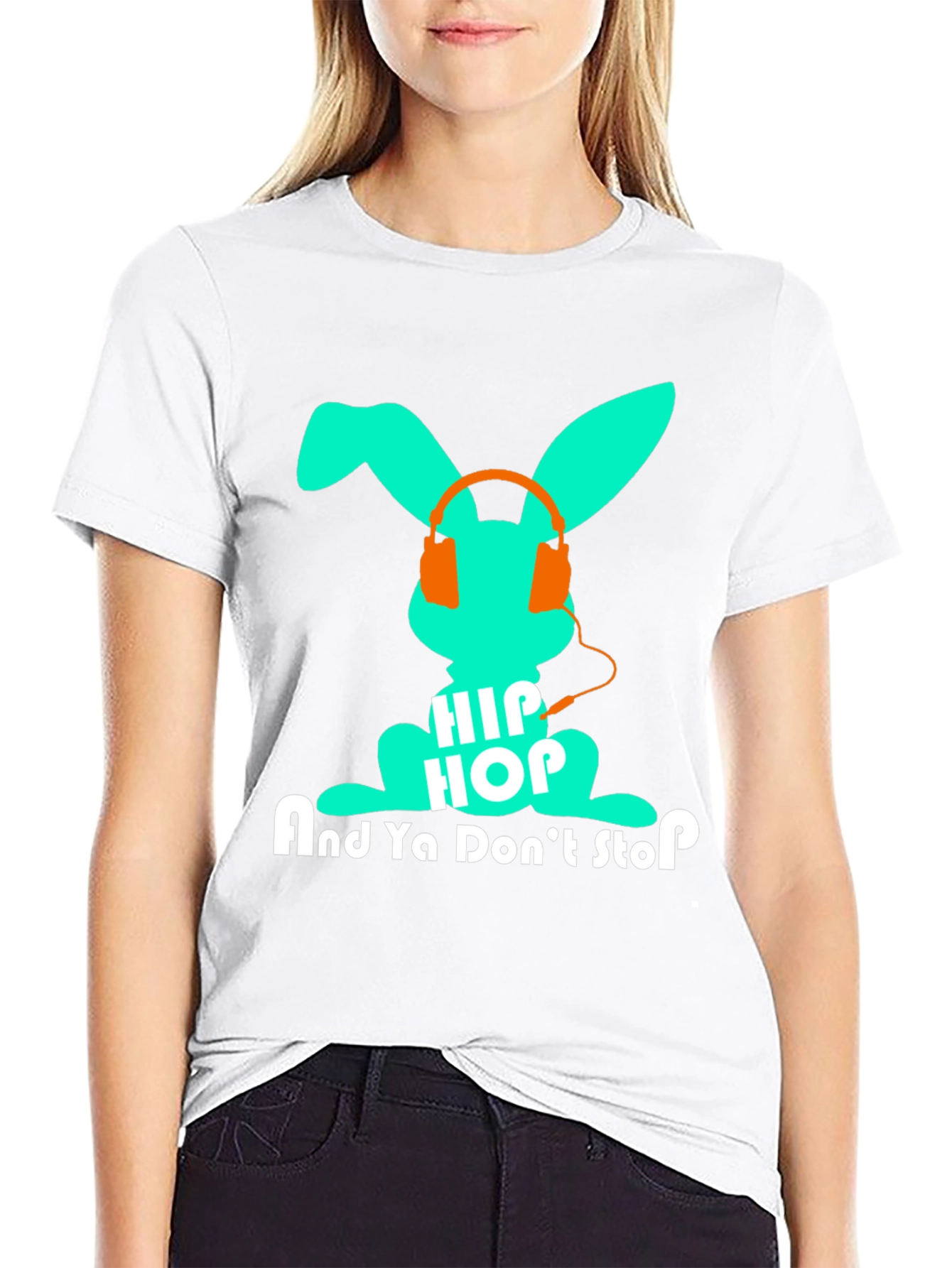 Hip Hop Bunny T-Shirt - And Ya Dont Stop