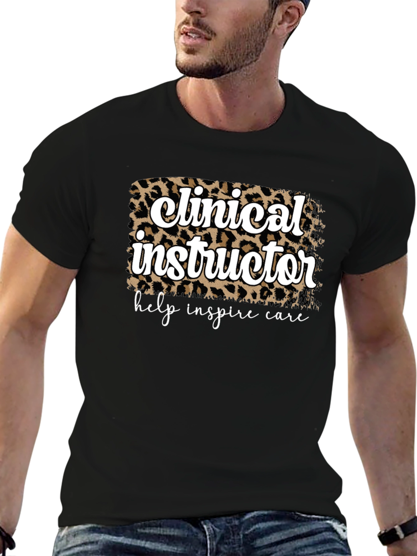 Clinical Instructor Leopard Print T-Shirt