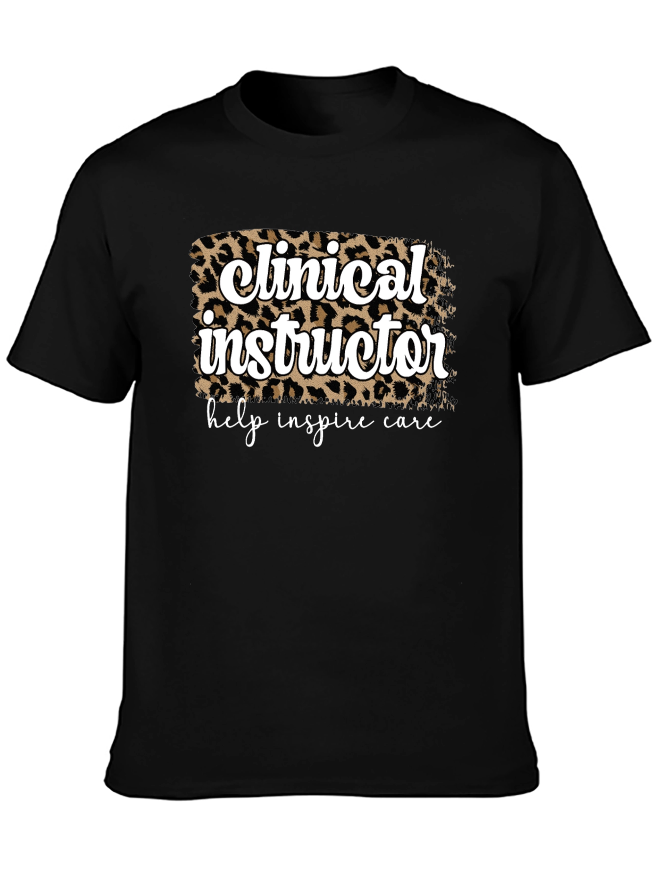 Clinical Instructor Leopard Print T-Shirt